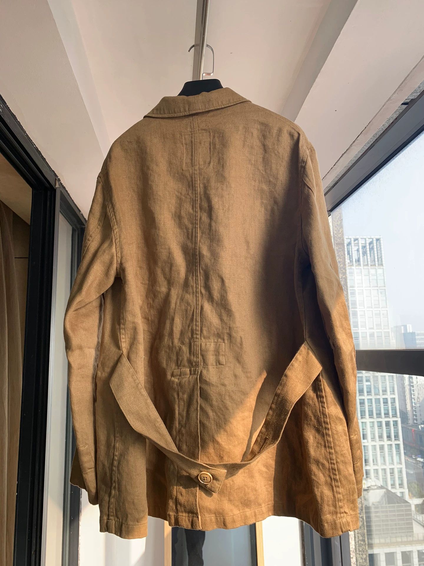 Japanese Brand Gypsy Sons Brown Trench Coat Size US M / EU 48-50 / 2 - 2 Thumbnail
