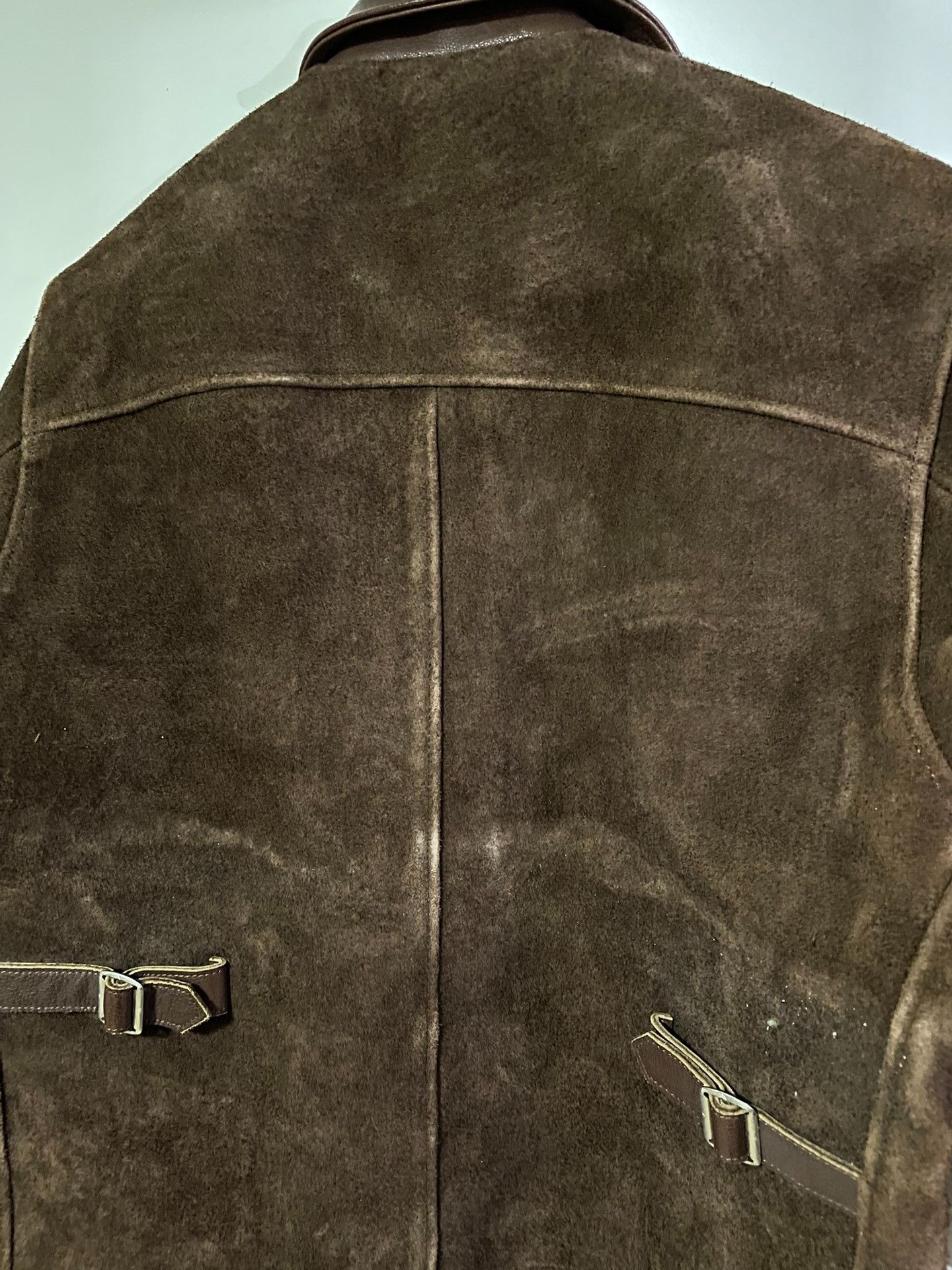 Japanese Brand Tenderloin Brown Suede Leather Jacket Size US M / EU 48-50 / 2 - 9 Thumbnail