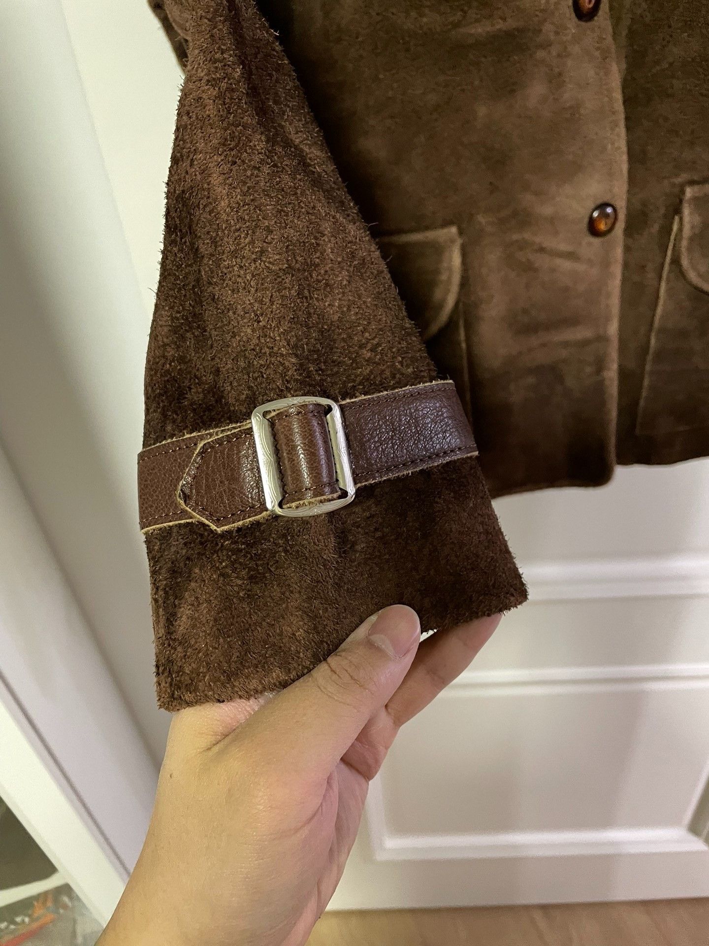Japanese Brand Tenderloin Brown Suede Leather Jacket Size US M / EU 48-50 / 2 - 5 Thumbnail