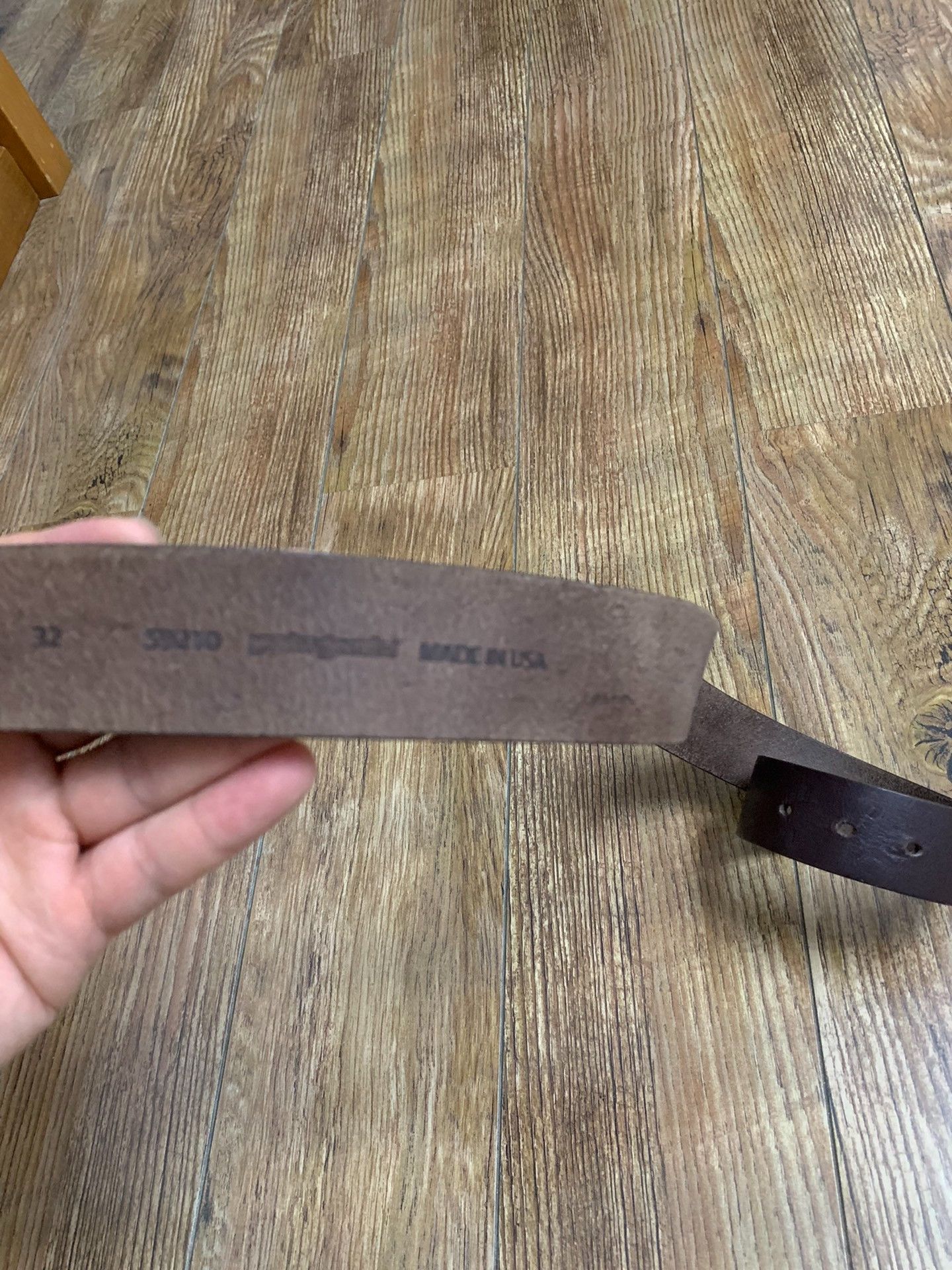 Japanese Brand Patagonia Vintage USA Leather Belt Size ONE SIZE - 7 Thumbnail