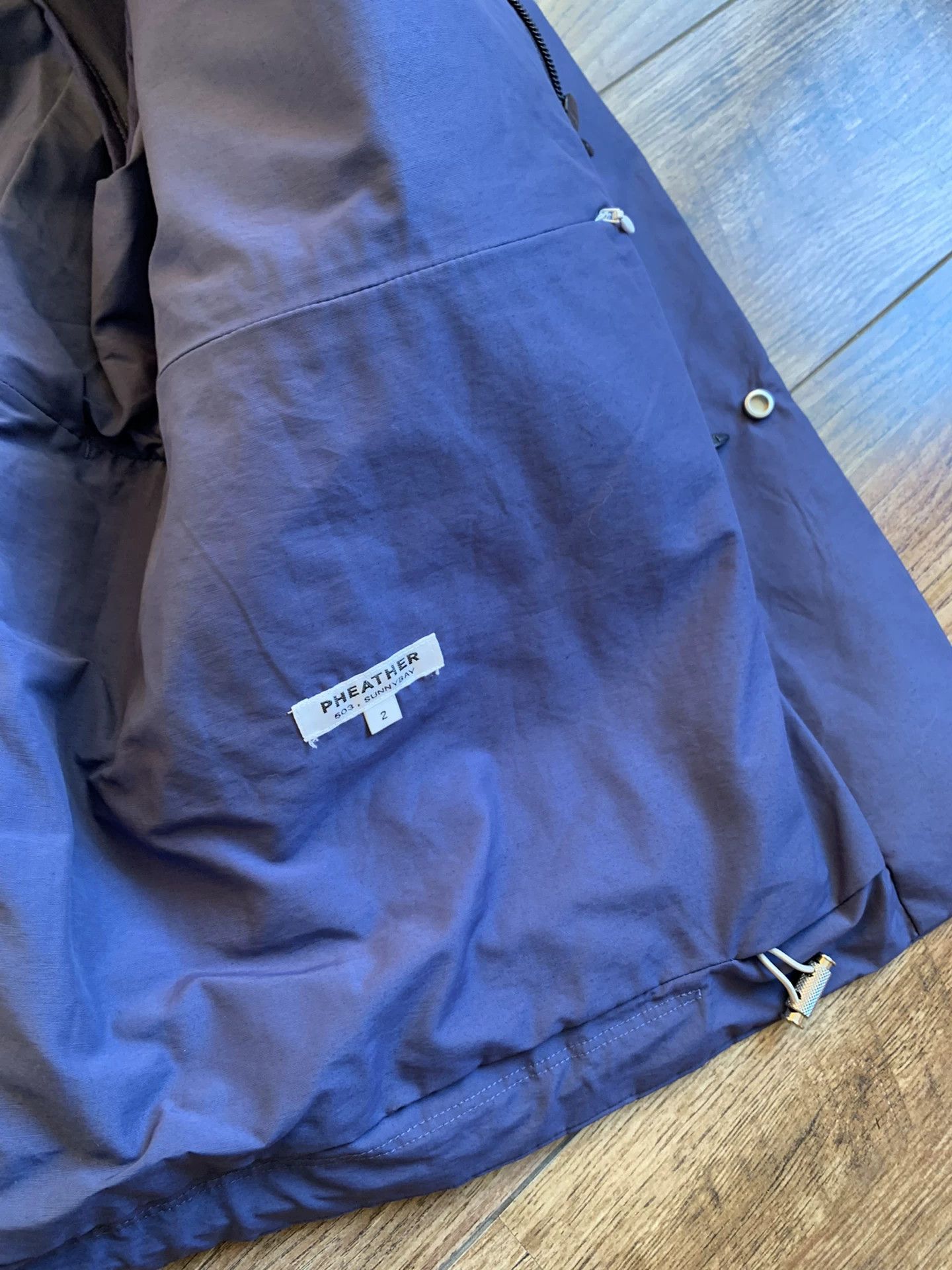 Japanese Brand Pheather Vintage Purple Mountaineering Jacket Size US M / EU 48-50 / 2 - 5 Thumbnail