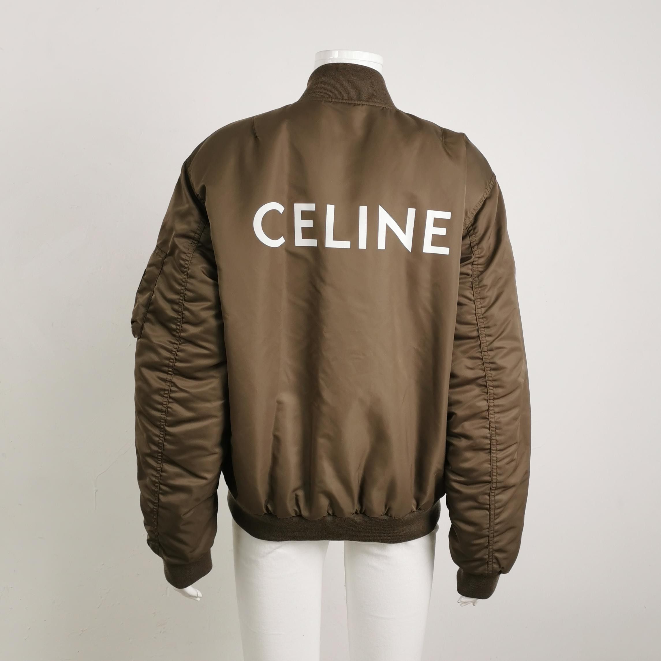 Celine Celine Striped Short-Sleeve Logo T-Shirt S Size US M / EU 48-50 / 2 - 4 Thumbnail