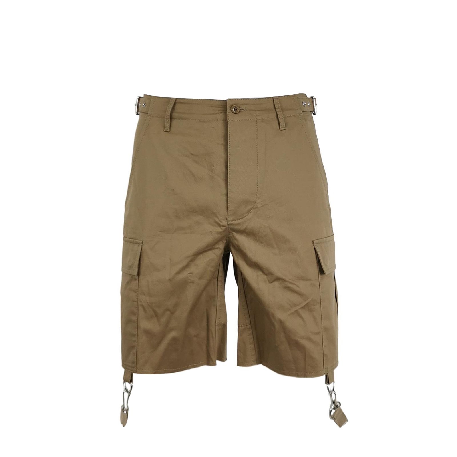 Celine Celine XS Cotton-Linen Solid Cargo Shorts Size US 28 / EU 44 - 2 Thumbnail