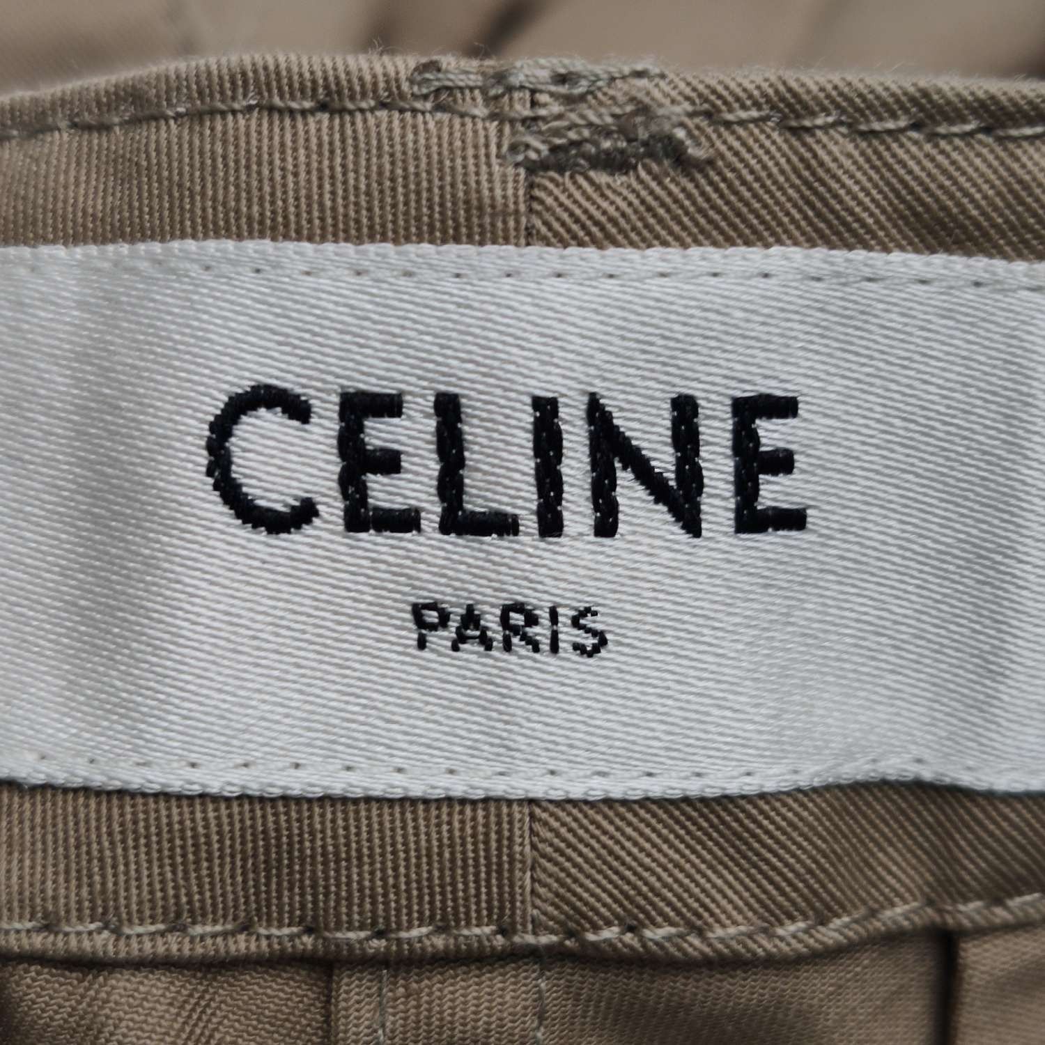 Celine Celine XS Cotton-Linen Solid Cargo Shorts Size US 28 / EU 44 - 10 Thumbnail