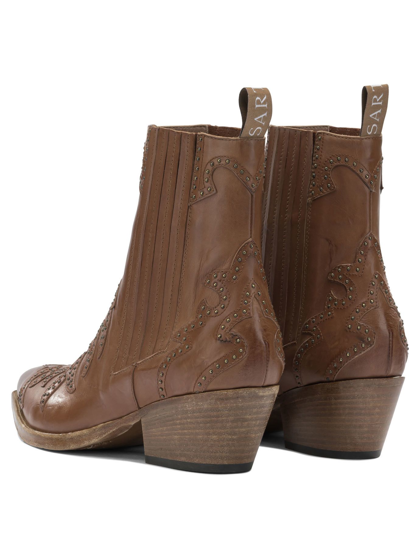Sartore Sartore Leather Cowboy Boots IT 37 Women - USA Duties Paid Size US 7 / IT 37 - 4 Thumbnail