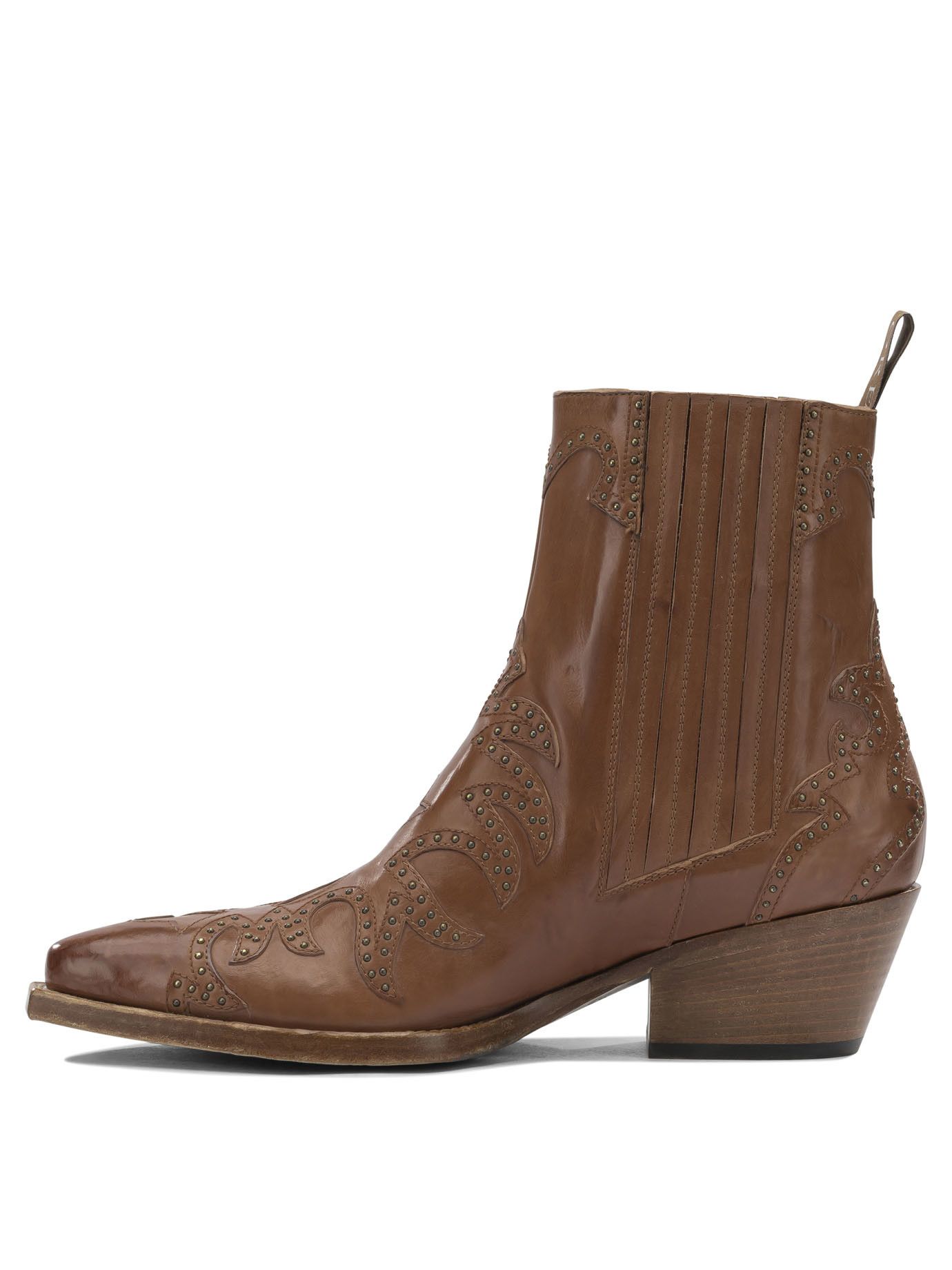 Sartore Sartore Leather Cowboy Boots IT 37 Women - USA Duties Paid Size US 7 / IT 37 - 3 Thumbnail