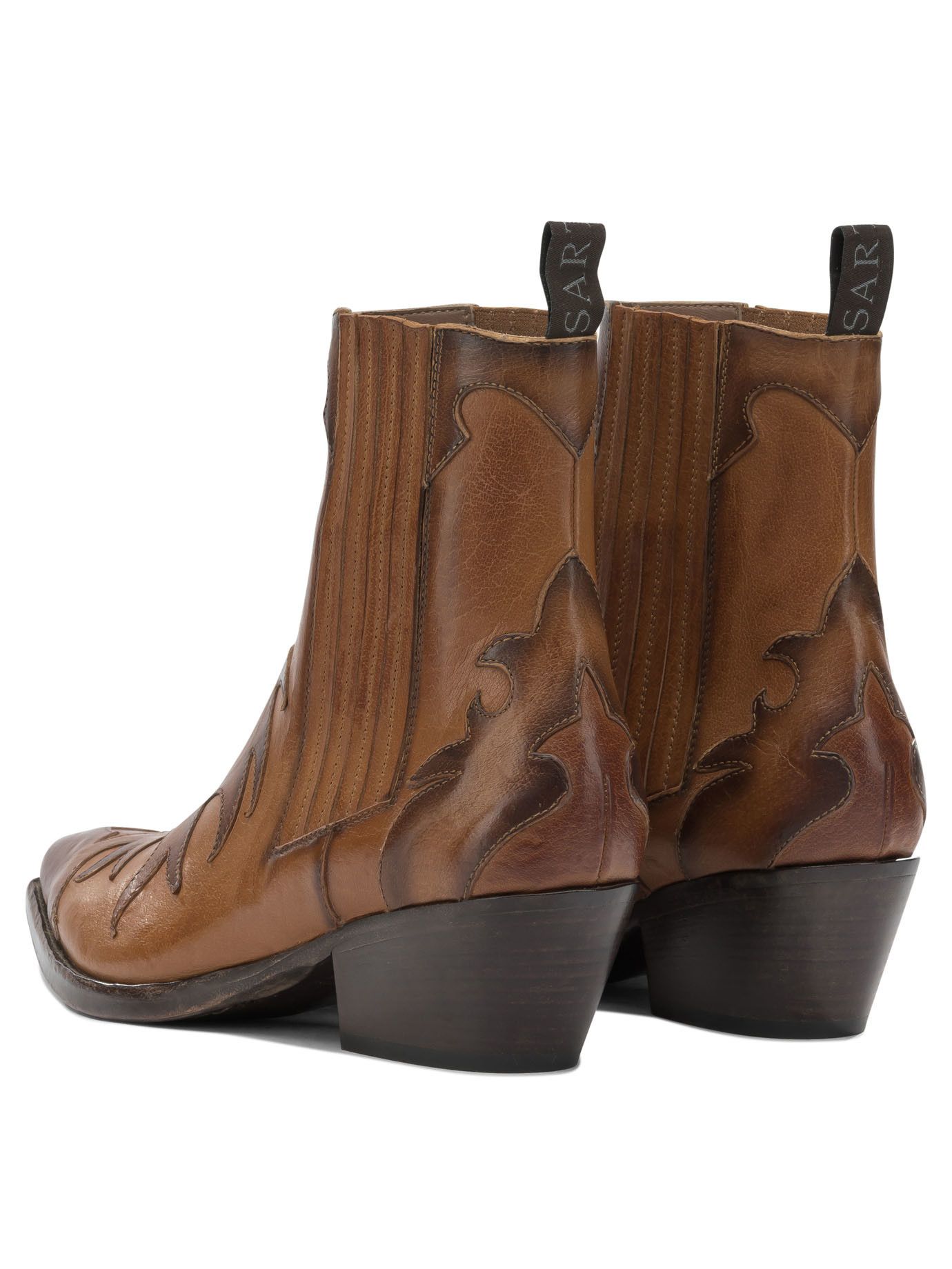 Sartore Sartore Leather Cowboy Boots IT 35 Women - USA Duties Paid Size US 5 / IT 35 - 4 Thumbnail