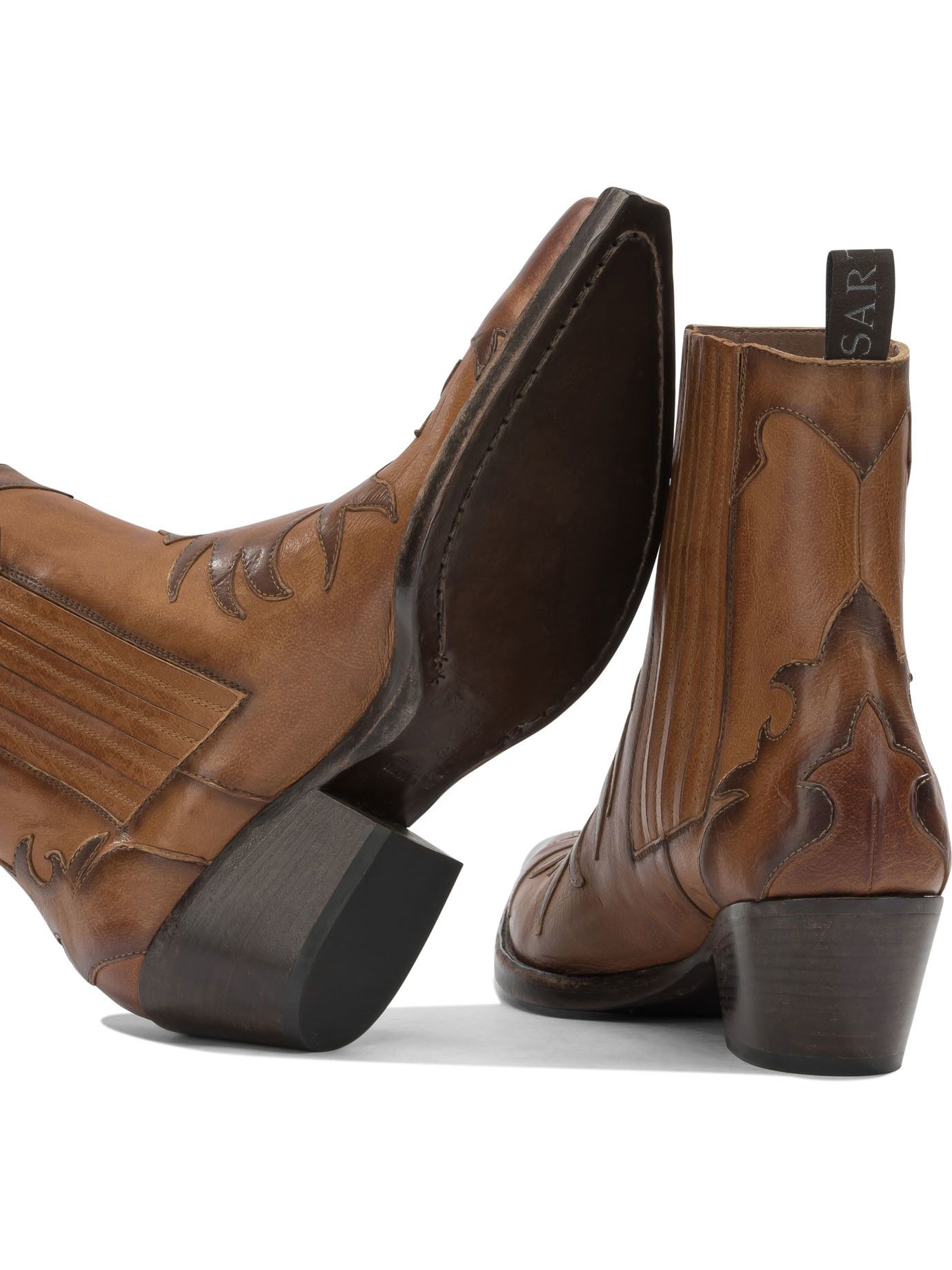 Sartore Sartore Leather Cowboy Boots IT 35 Women - USA Duties Paid Size US 5 / IT 35 - 5 Thumbnail