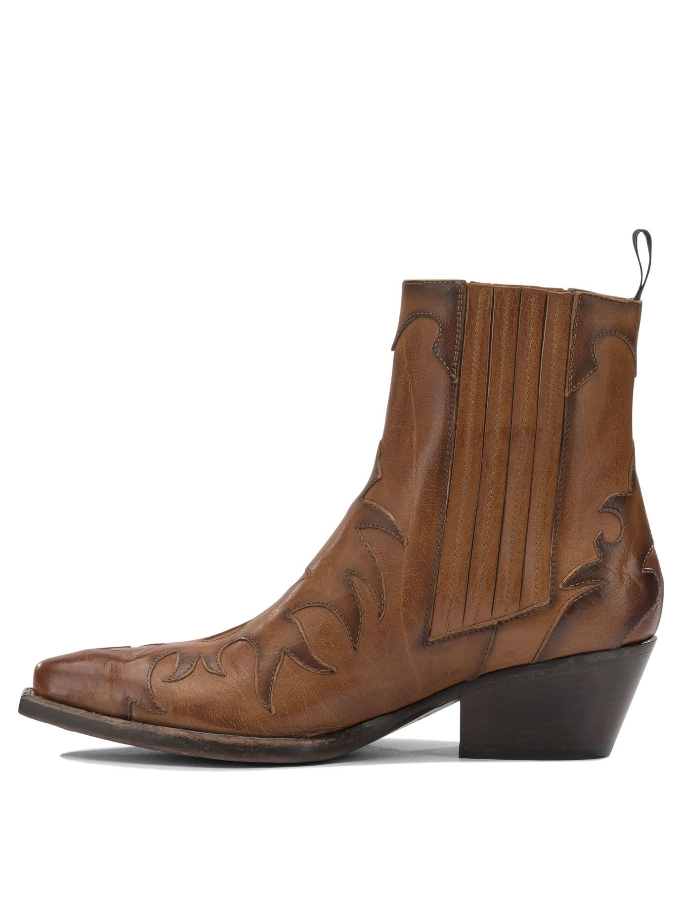 Sartore Sartore Leather Cowboy Boots IT 35 Women - USA Duties Paid Size US 5 / IT 35 - 3 Thumbnail