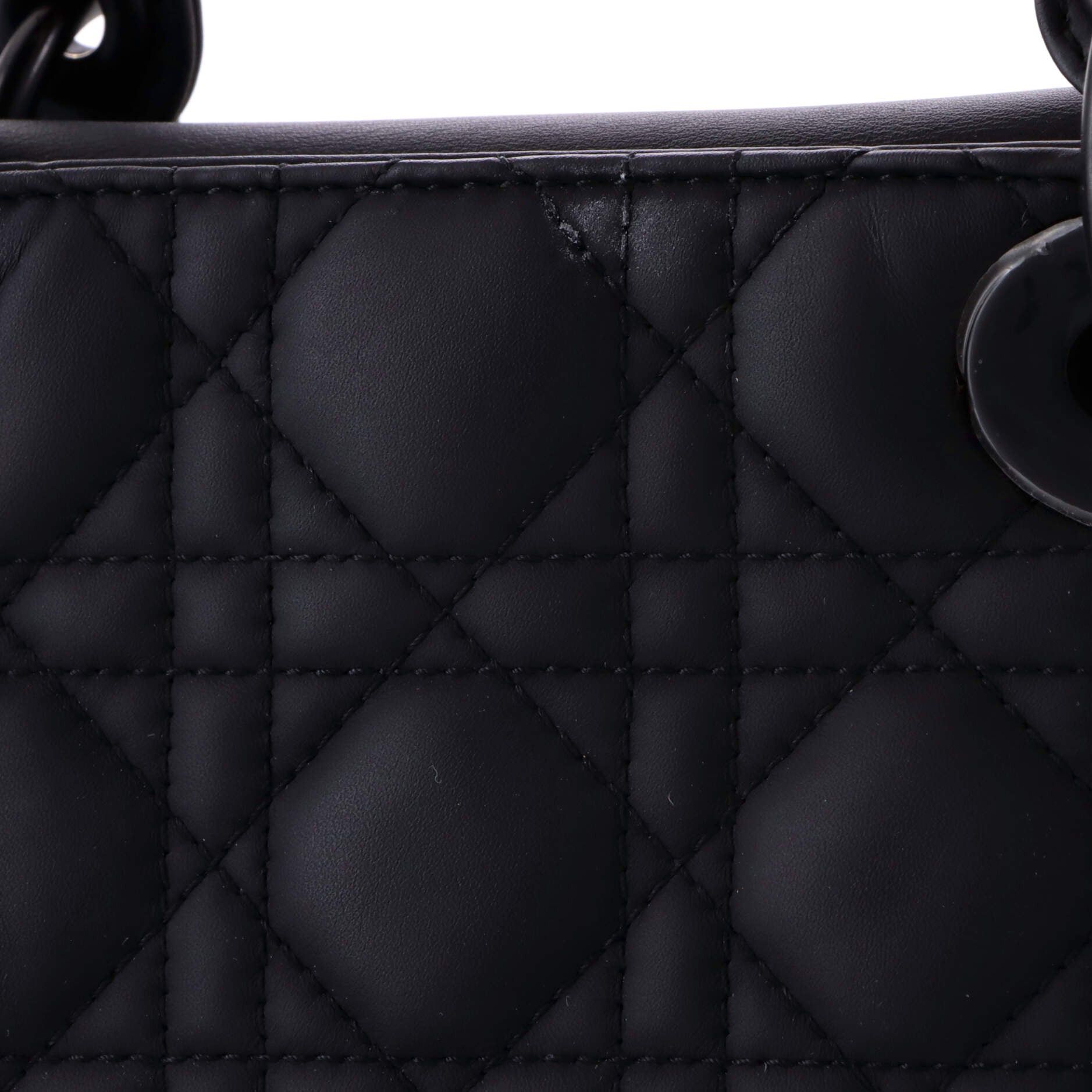 Dior Ultra Matte Lady Dior Bag Size ONE SIZE - 7 Thumbnail