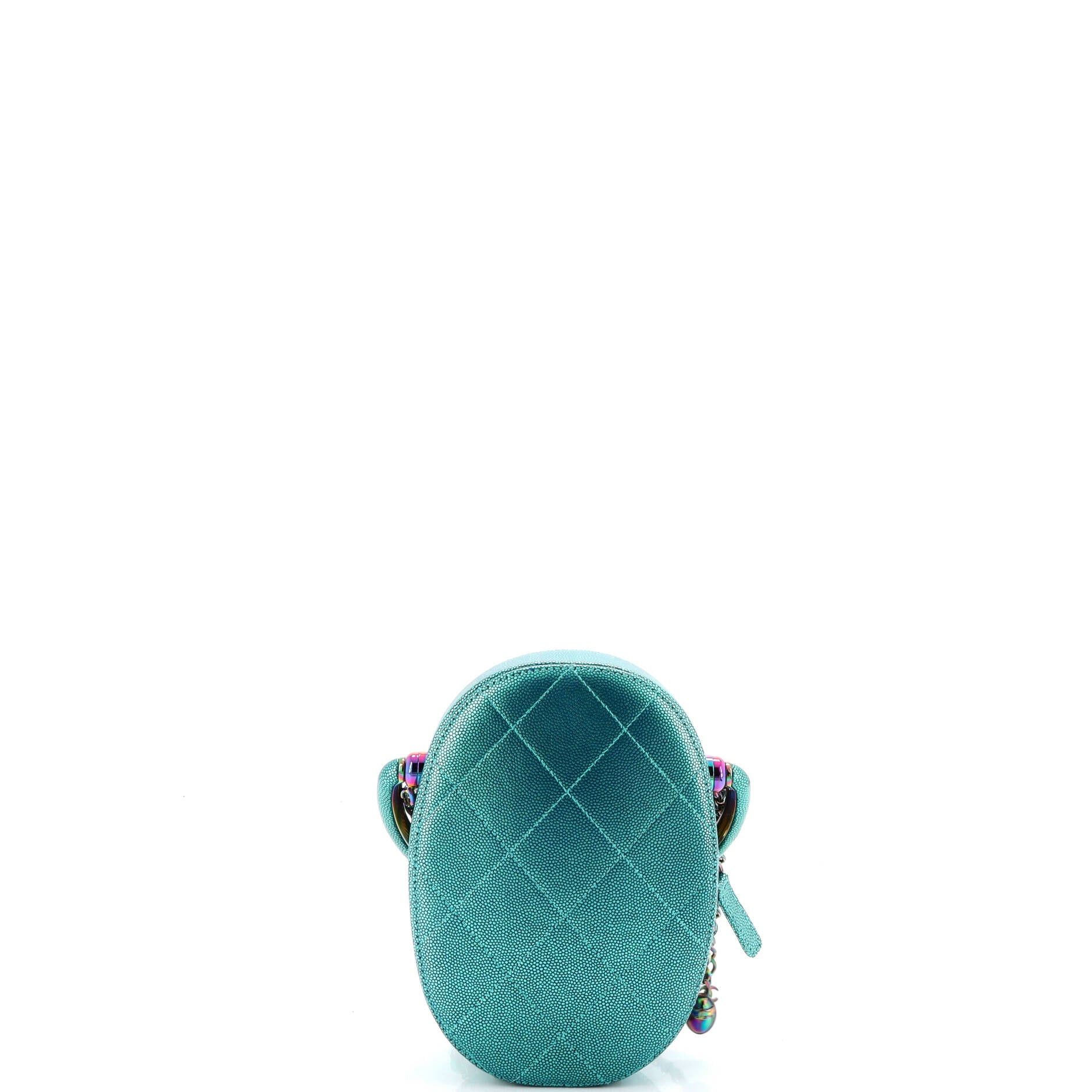 Chanel Top Handle Oval Vanity Case with Chain Size ONE SIZE - 4 Thumbnail