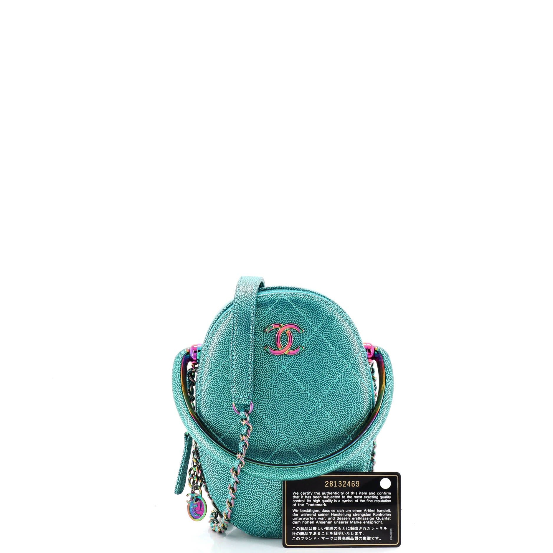 Chanel Top Handle Oval Vanity Case with Chain Size ONE SIZE - 2 Thumbnail