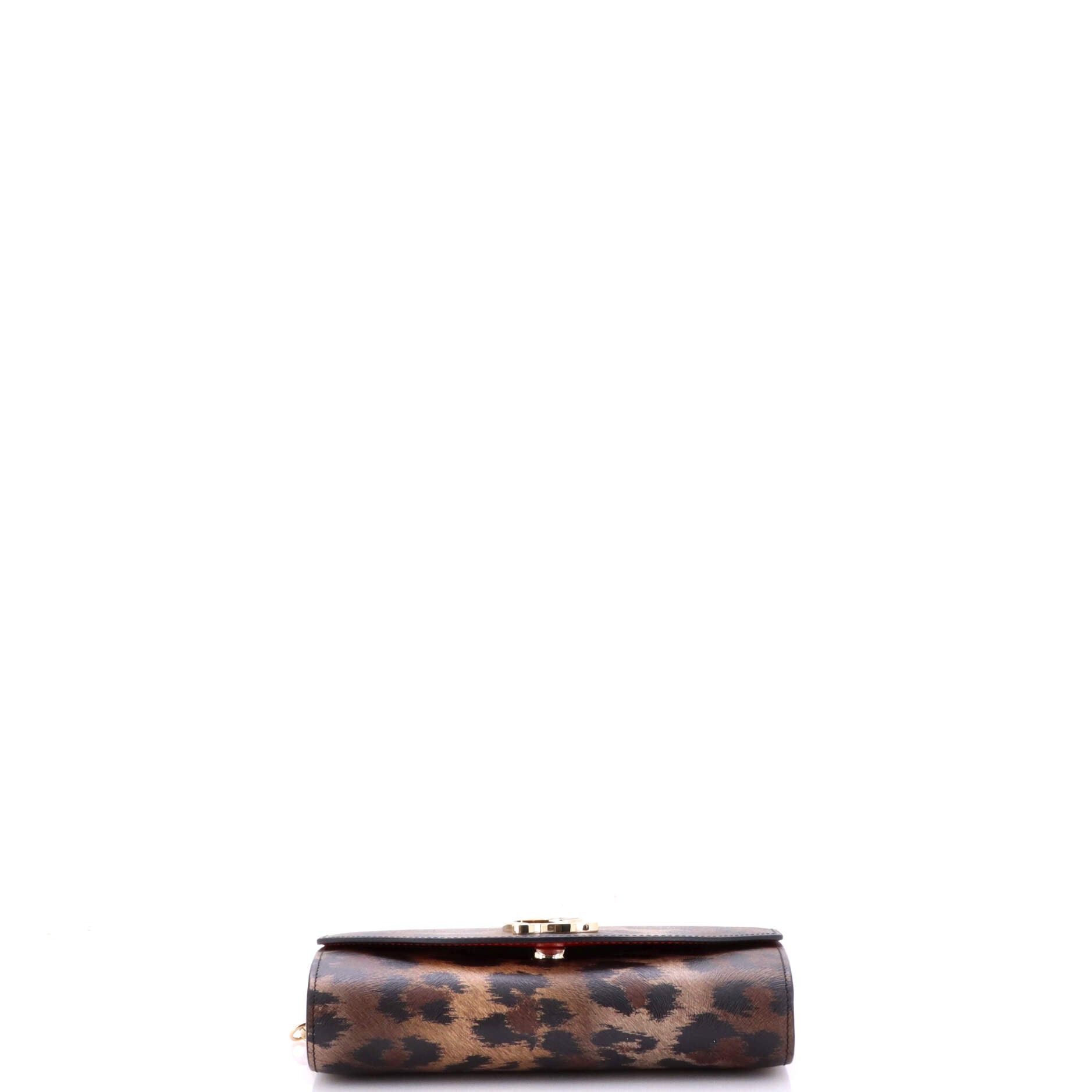 Christian Louboutin Loubi54 Chain Clutch Size ONE SIZE - 4 Thumbnail