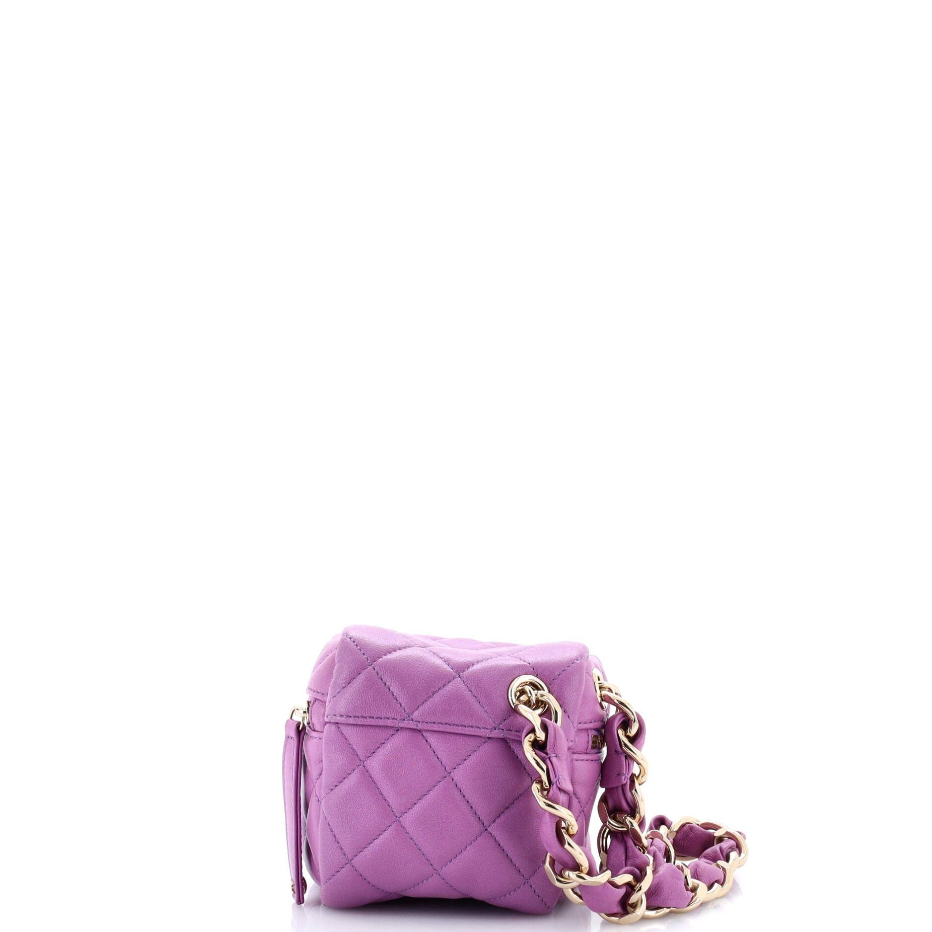 Chanel CC Cube Zip Clutch with Chain Handle Size ONE SIZE - 3 Thumbnail