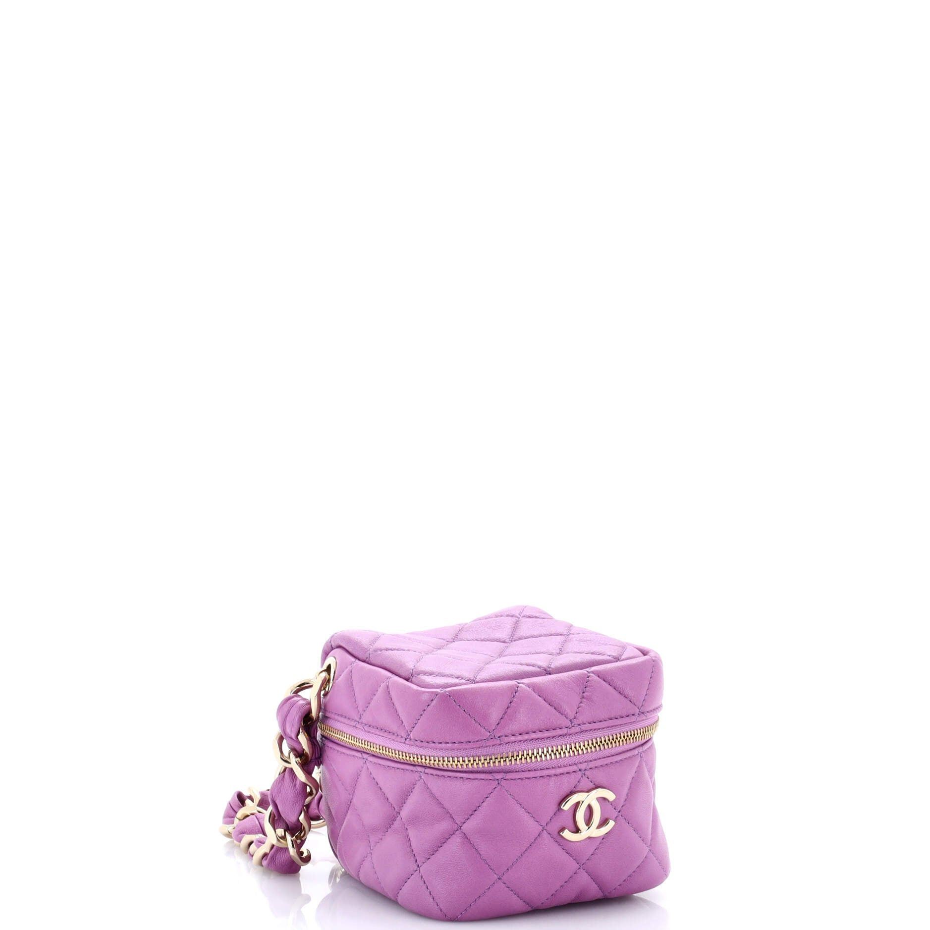 Chanel CC Cube Zip Clutch with Chain Handle Size ONE SIZE - 2 Thumbnail