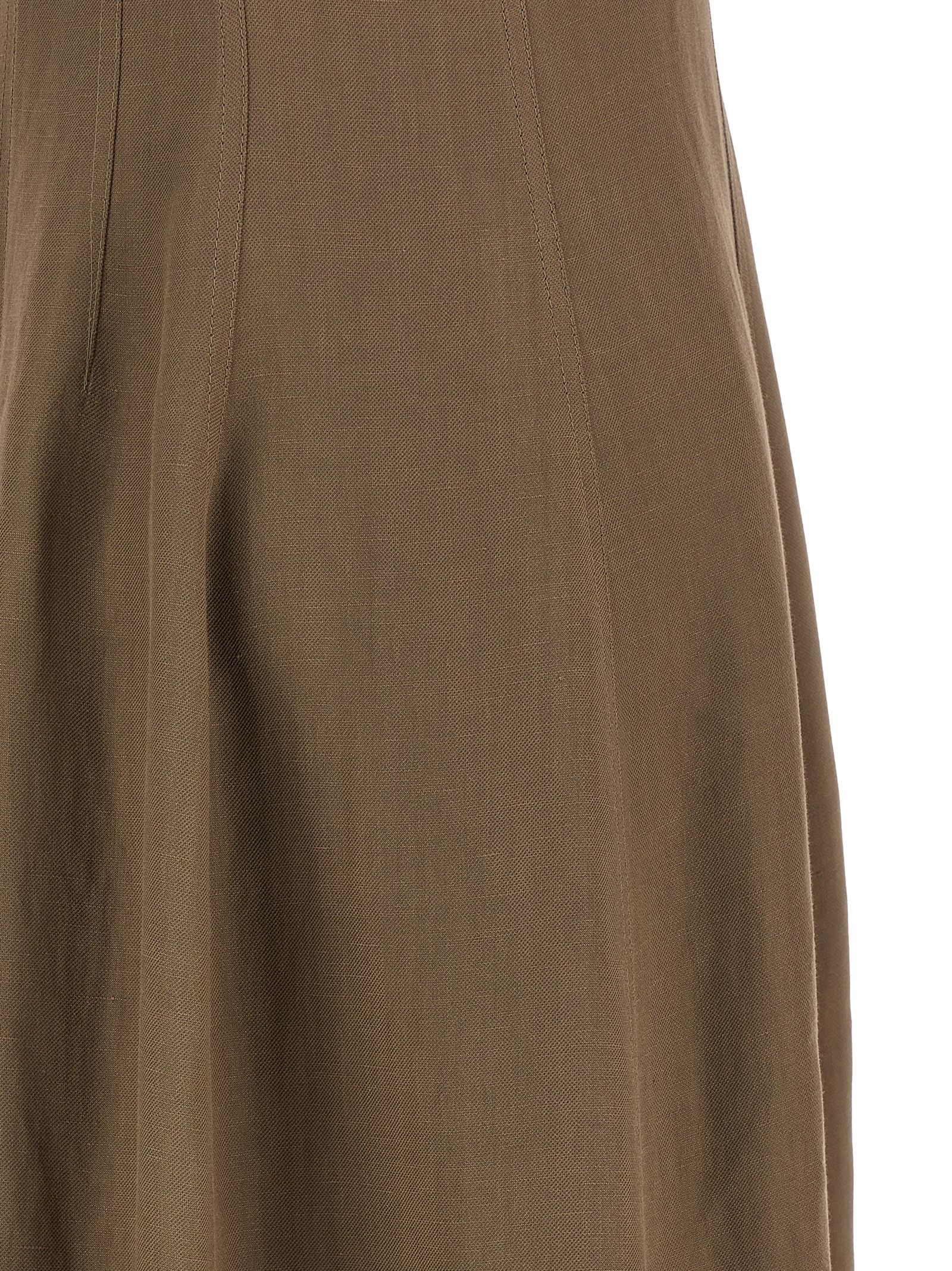 Brunello Cucinelli A-line dress Size S / US 4 / IT 40 - 4 Thumbnail