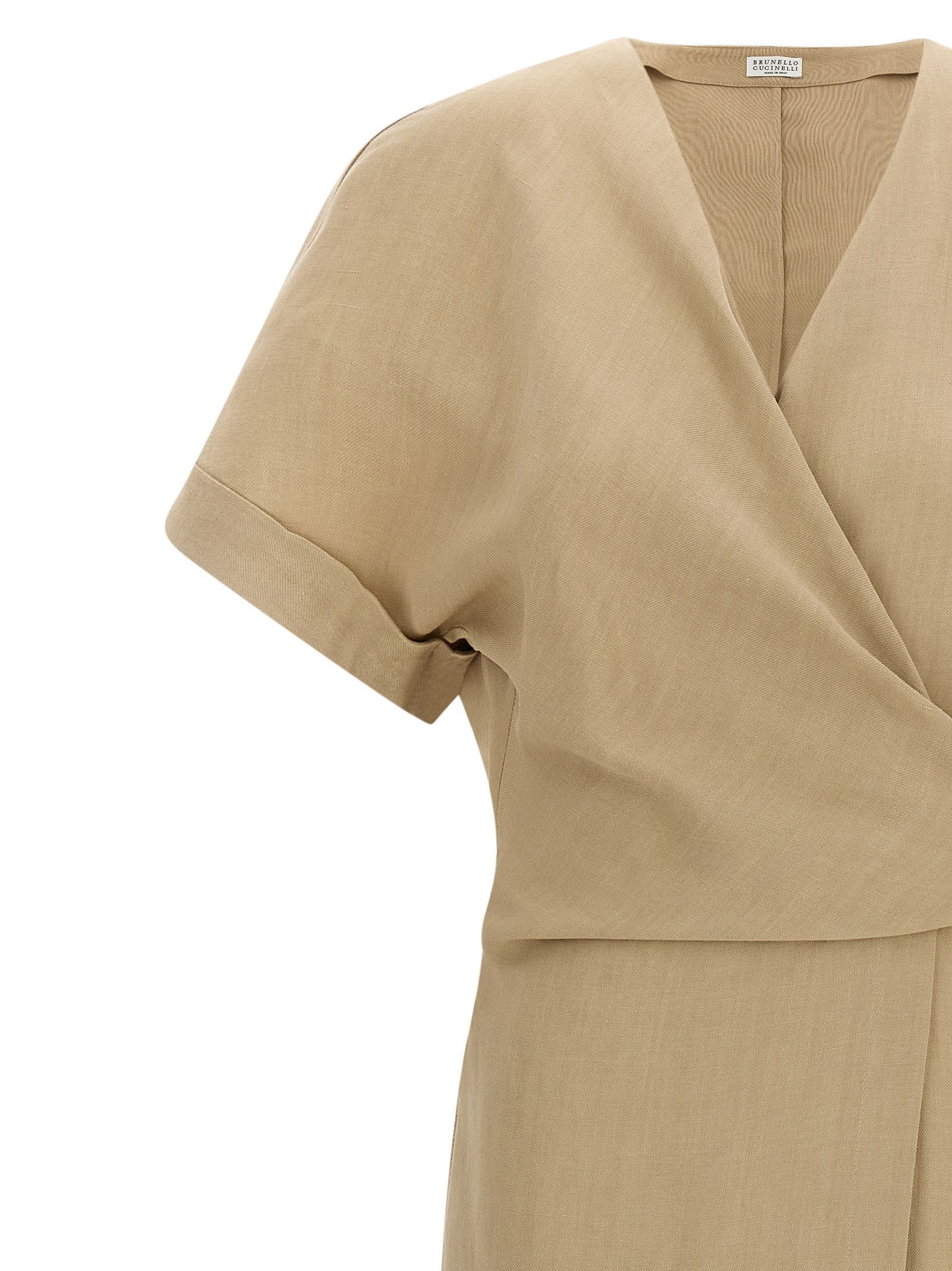 Brunello Cucinelli Wrap dress Size M / US 6-8 / IT 42-44 - 3 Thumbnail