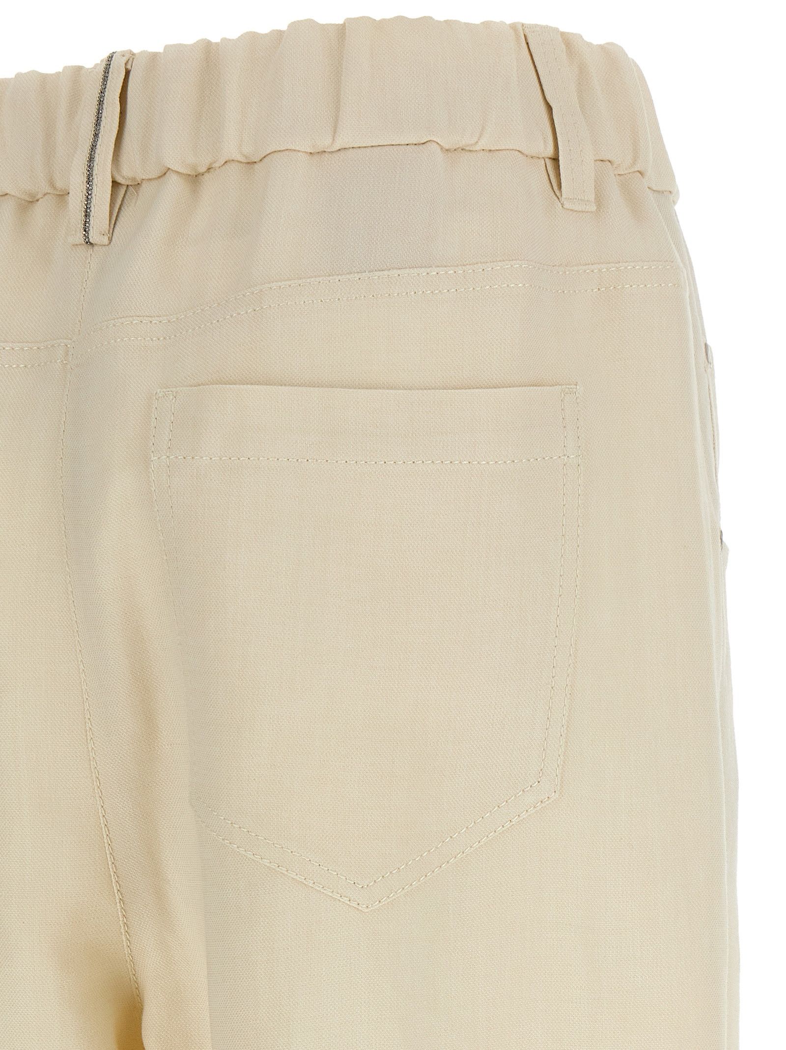 Brunello Cucinelli Linen trousers Size 28" / US 6 / IT 42 - 4 Thumbnail