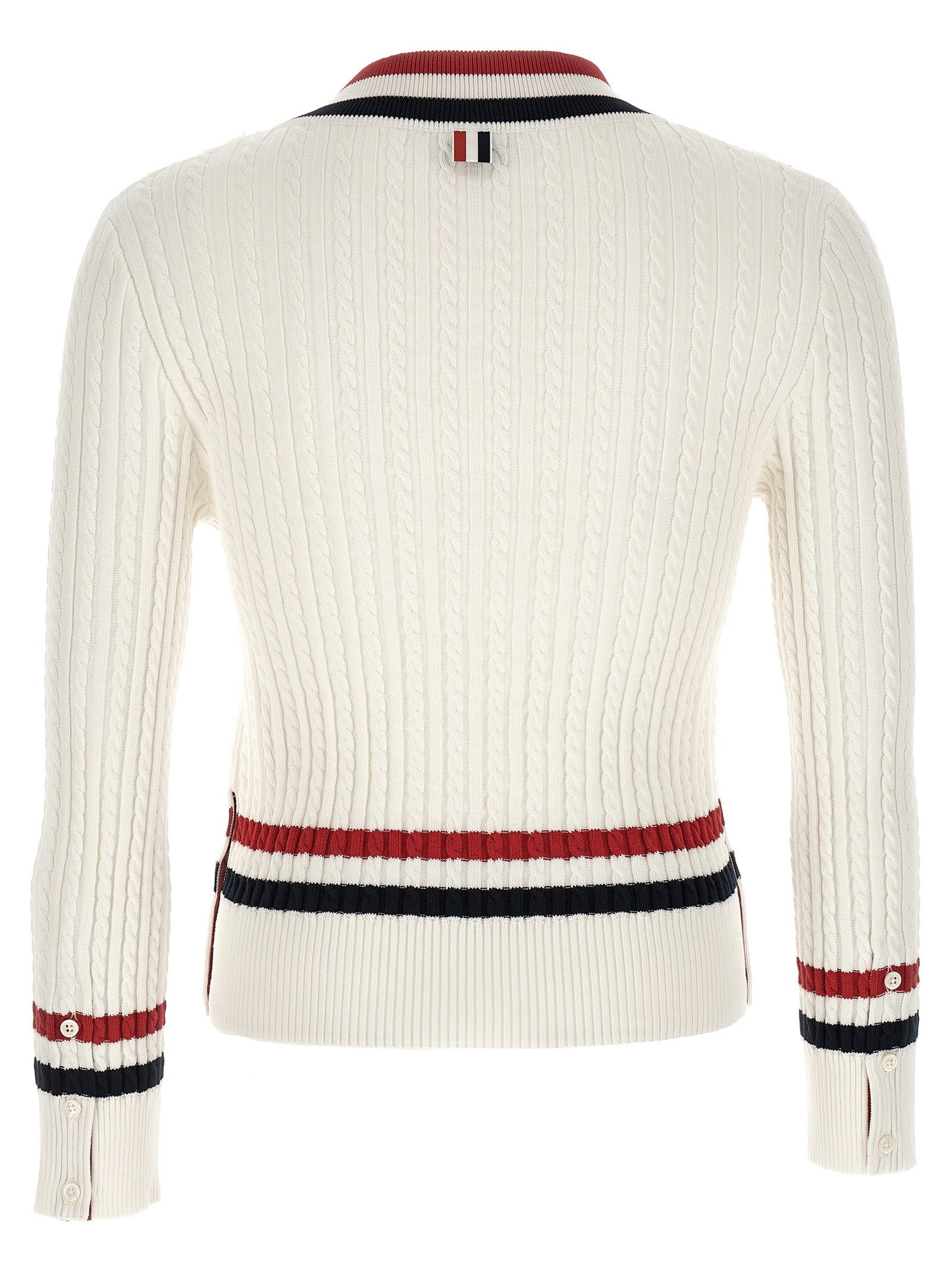 Thom Browne RWB intarsia sweater Size US L / EU 52-54 / 3 - 2 Thumbnail