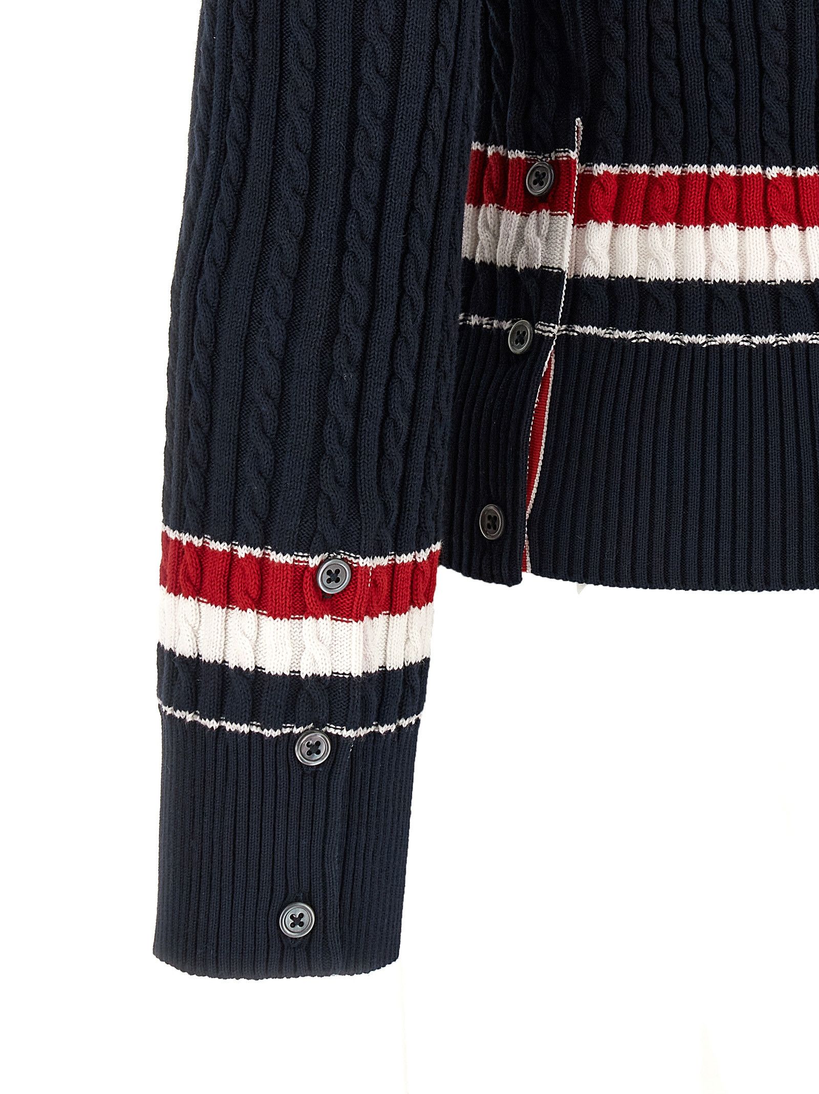 Thom Browne RWB intarsia sweater Size US L / EU 52-54 / 3 - 4 Thumbnail