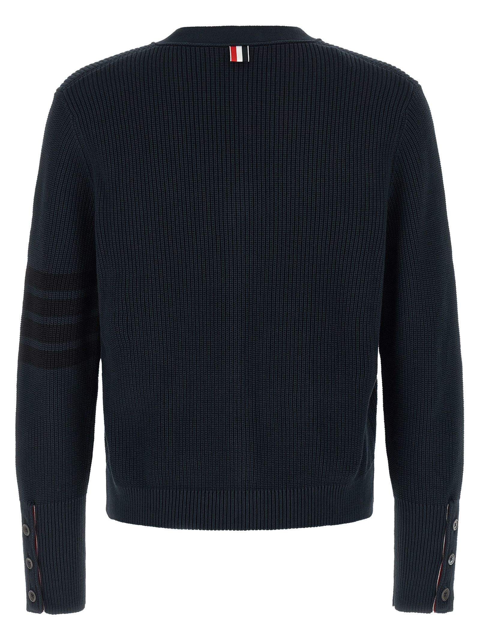 Thom Browne 'Garment Dye' cardigan Size US L / EU 52-54 / 3 - 2 Thumbnail