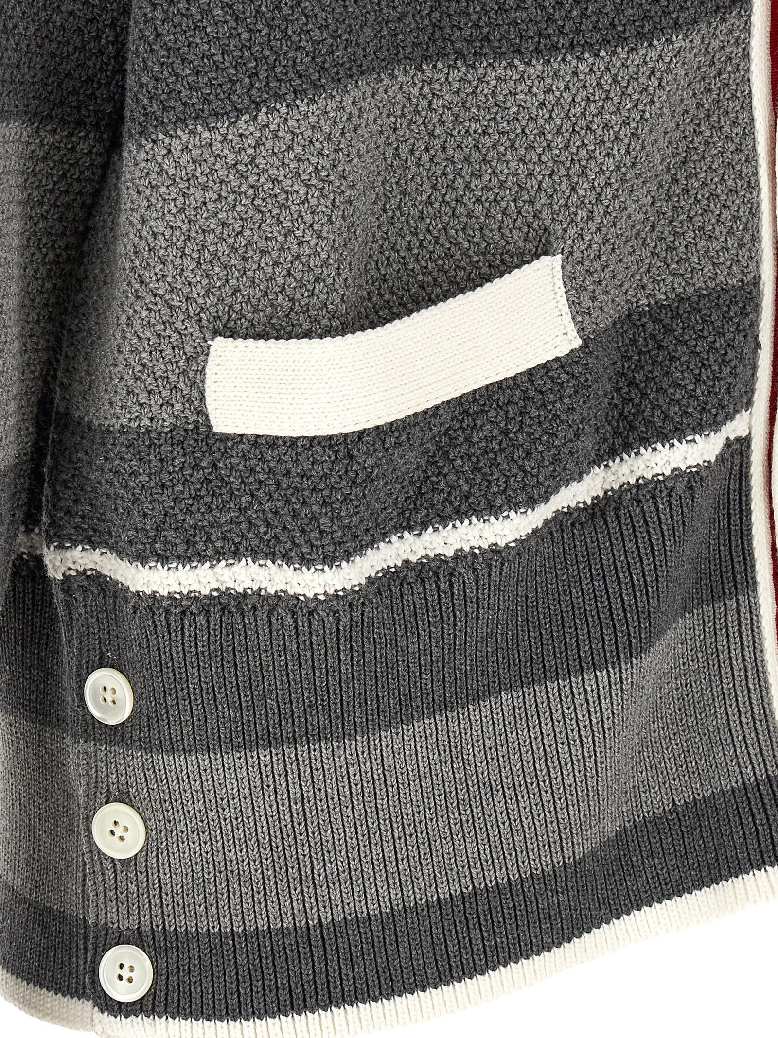 Thom Browne Striped cardigan Size US L / EU 52-54 / 3 - 5 Thumbnail
