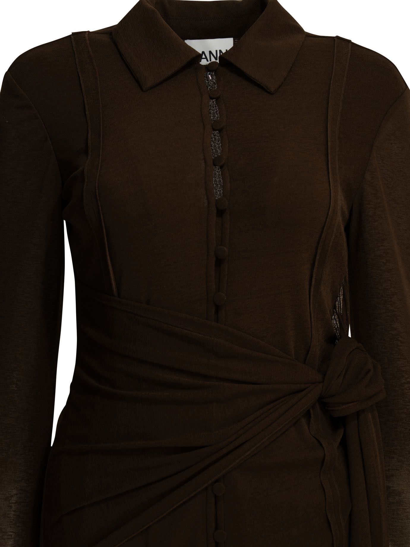 Ganni Ganni Short Chemise Dress tag size 34 Women - USA Duties Paid Size XS / US 0-2 / IT 36-38 - 3 Thumbnail