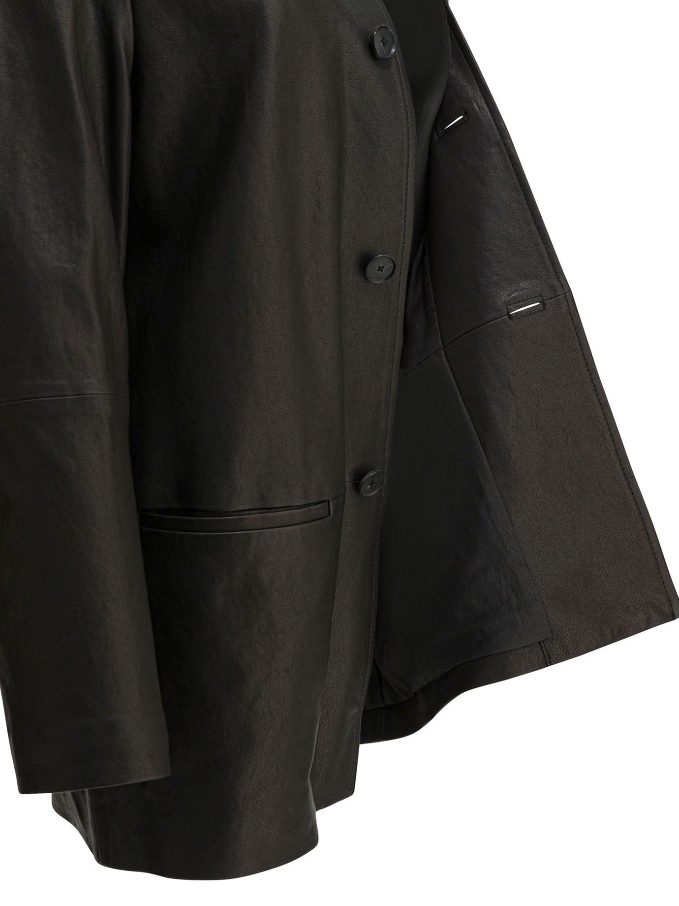 Auralee Auralee Leather Jacket tag size 2 Women - USA Duties Paid Size M / US 6-8 / IT 42-44 - 4 Thumbnail