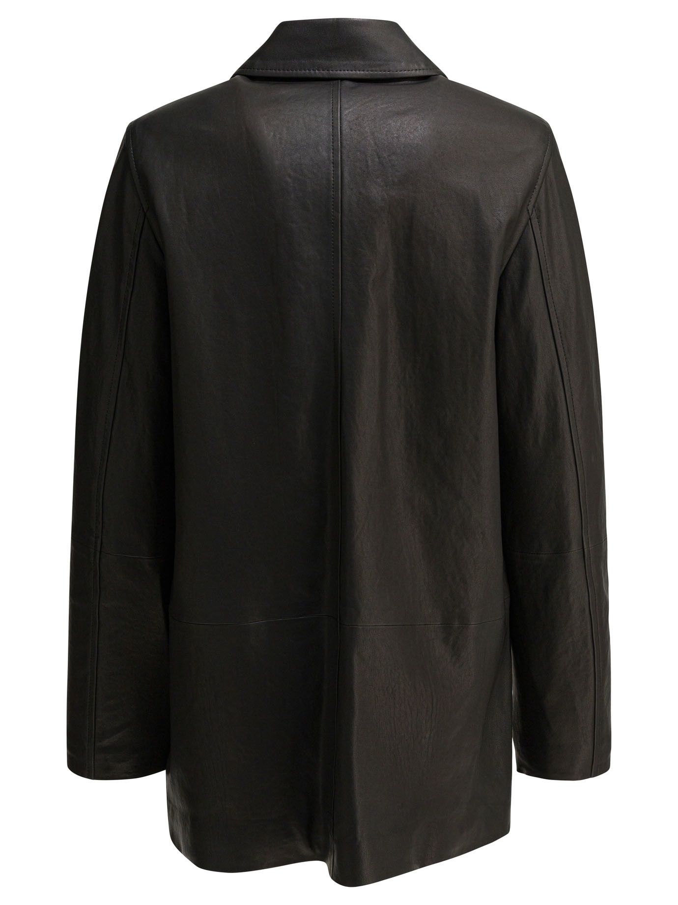 Auralee Auralee Leather Jacket tag size 2 Women - USA Duties Paid Size M / US 6-8 / IT 42-44 - 2 Thumbnail