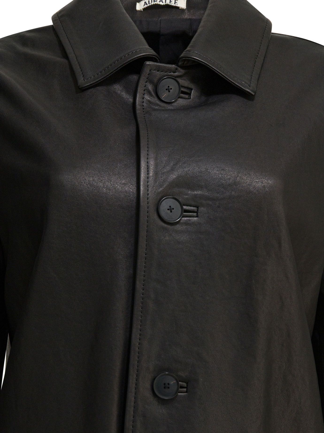 Auralee Auralee Leather Jacket tag size 2 Women - USA Duties Paid Size M / US 6-8 / IT 42-44 - 3 Thumbnail
