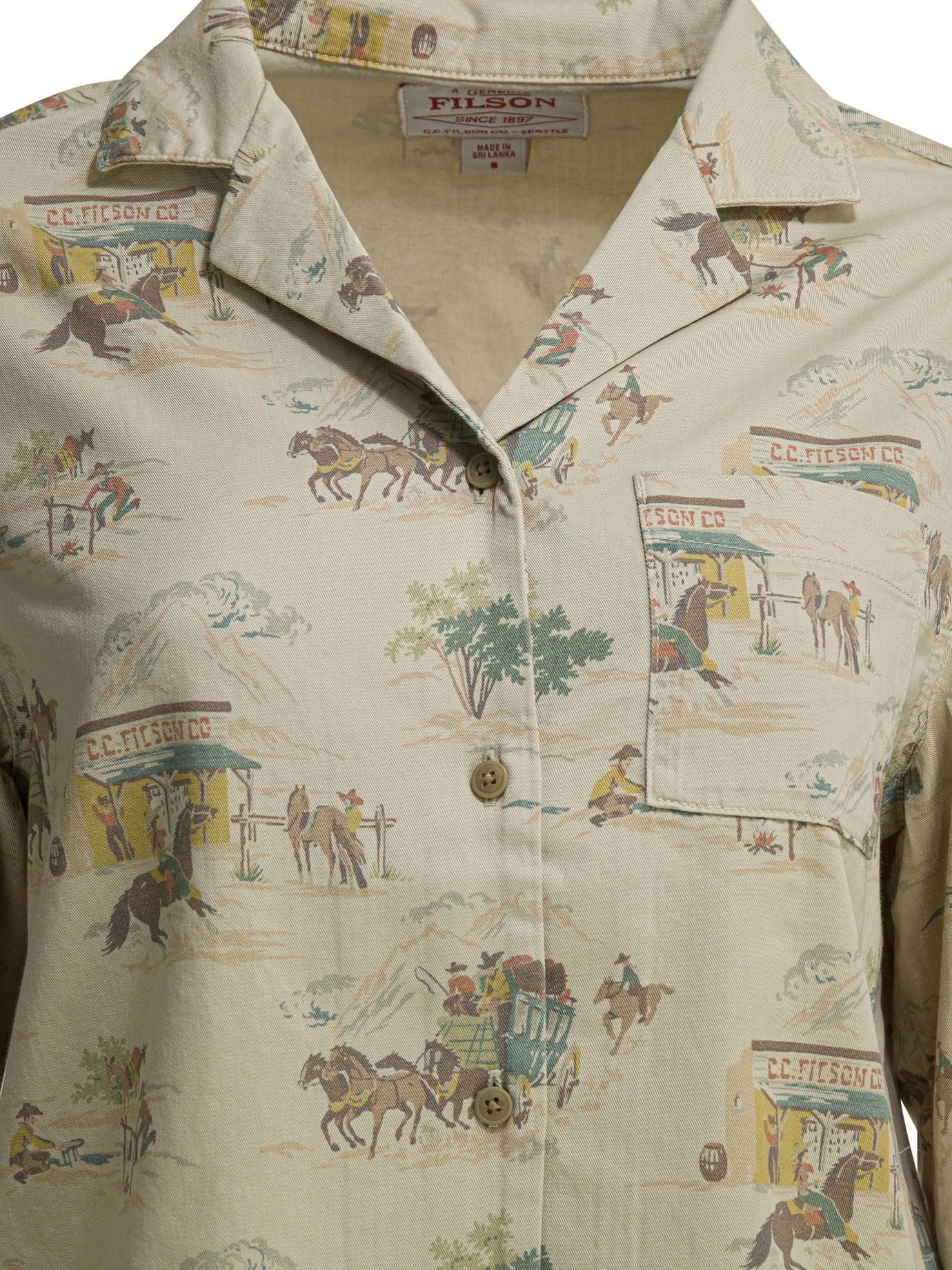 Filson Filson Twill Camp Casual Shirt tag size S Women - USA Duties Paid Size S / US 4 / IT 40 - 3 Thumbnail