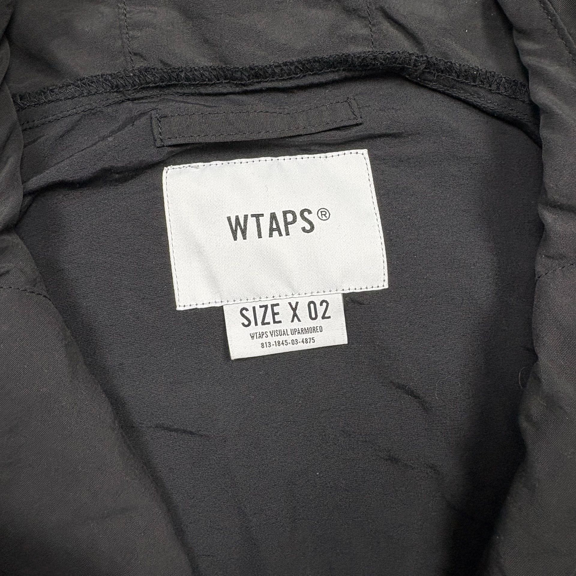 Wtaps WTAPS 18AW SBS Half-Zip Hoodie Size US M / EU 48-50 / 2 - 3 Thumbnail