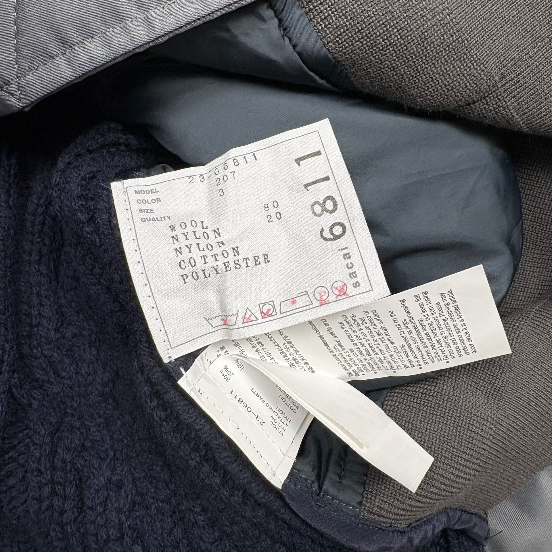 Sacai Sacai 23AW Paneled MA-1 Zip Jacket Size US L / EU 52-54 / 3 - 5 Thumbnail