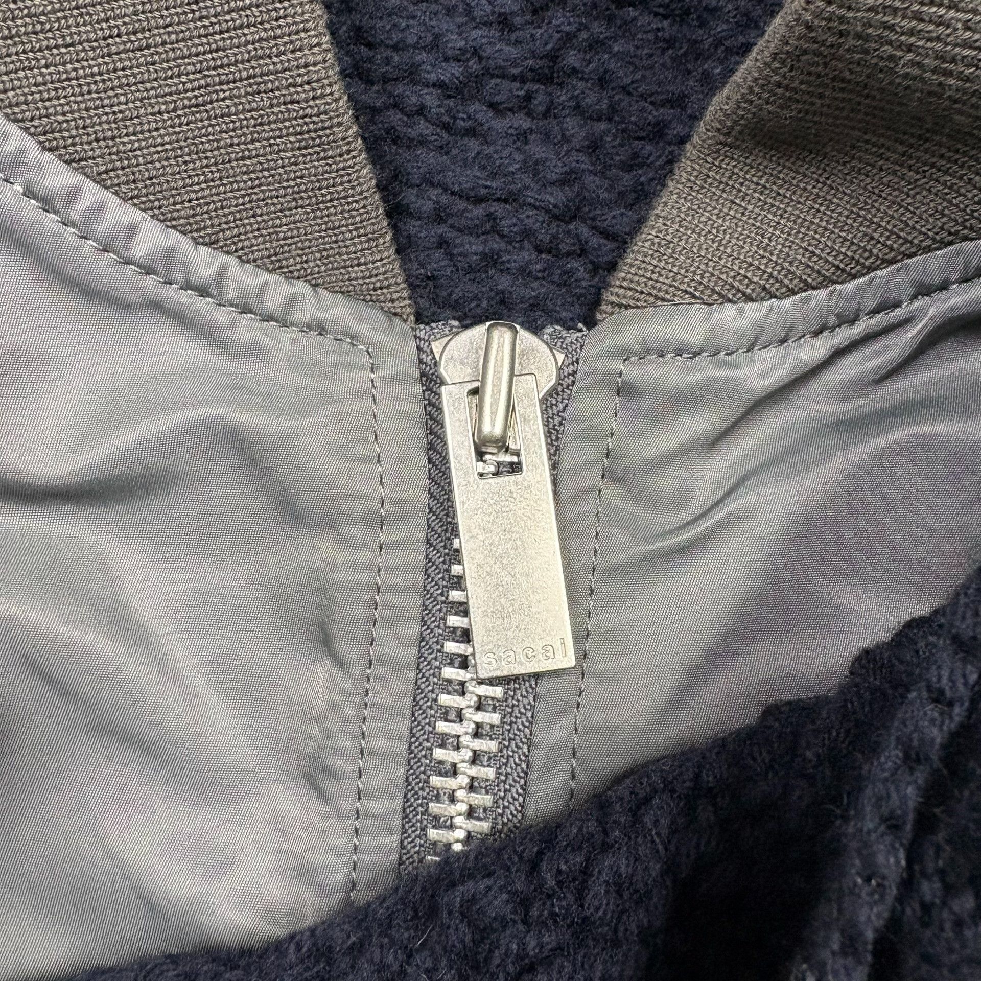 Sacai Sacai 23AW Paneled MA-1 Zip Jacket Size US L / EU 52-54 / 3 - 3 Thumbnail