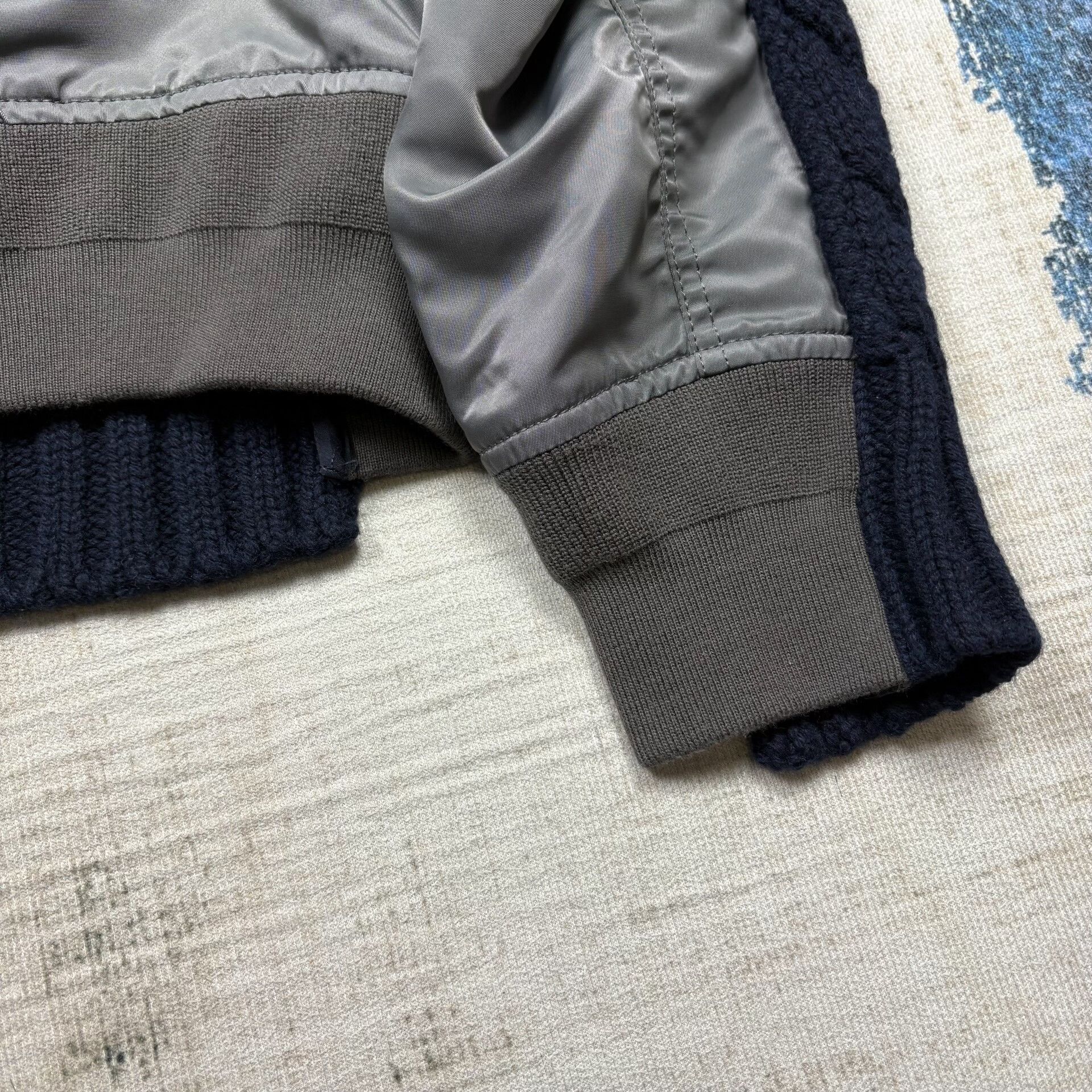 Sacai Sacai 23AW Paneled MA-1 Zip Jacket Size US L / EU 52-54 / 3 - 4 Thumbnail