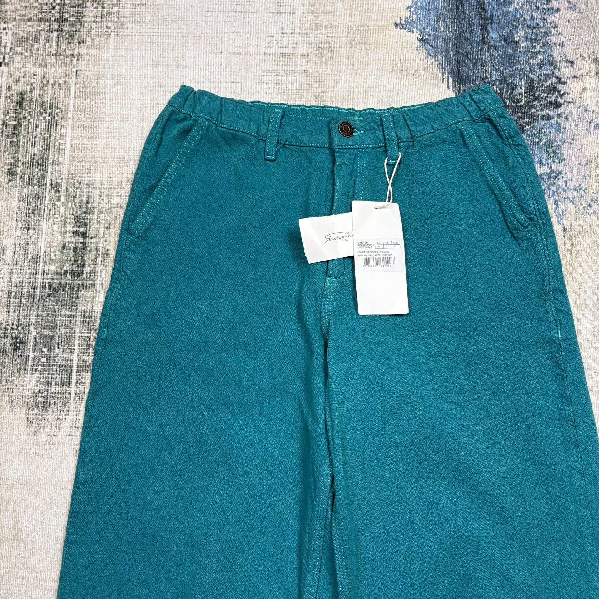 VINNY's American Vintage Women's Casual Pants Size 36" / US 14 / IT 50 - 2 Thumbnail