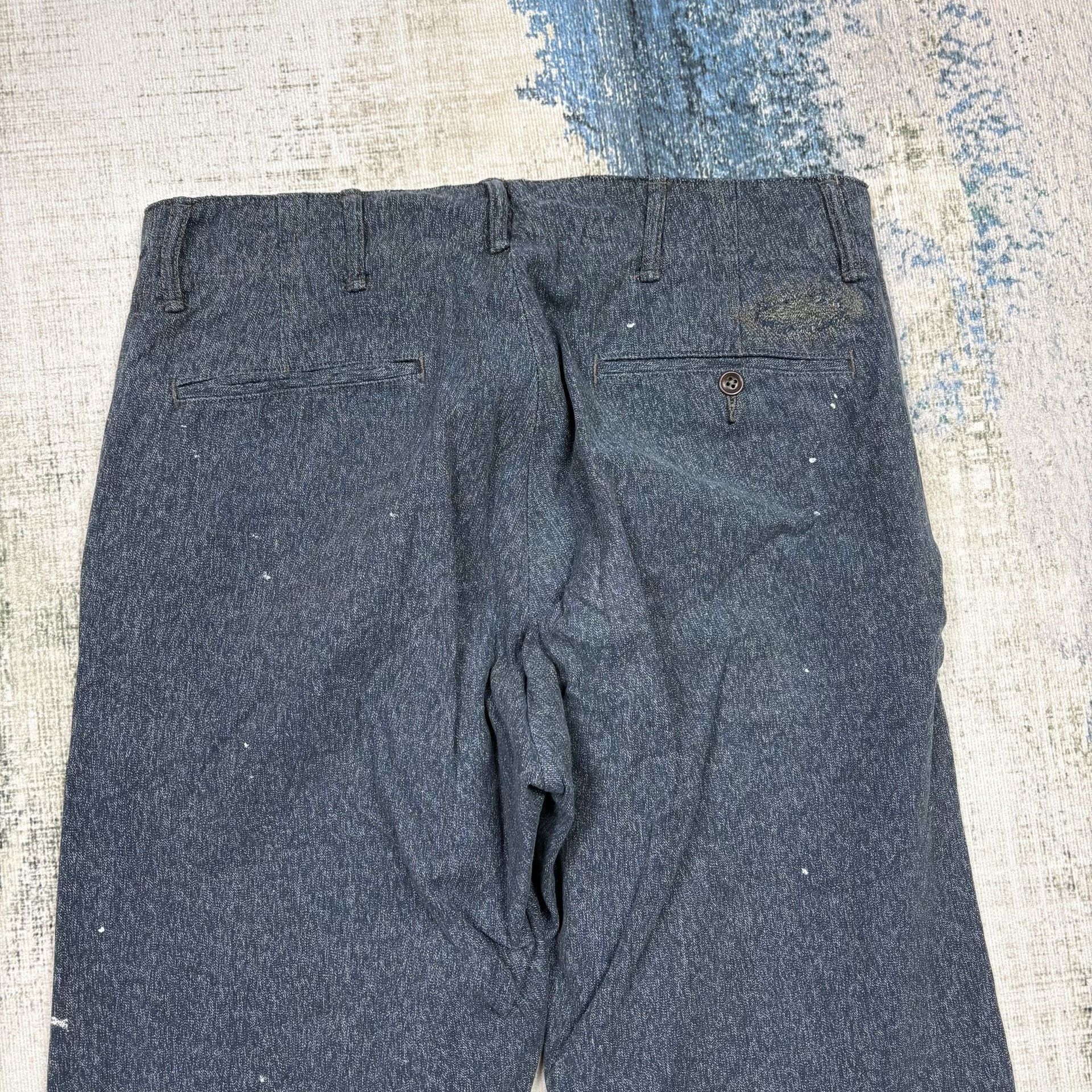 RRL Ralph Lauren RRL Pepper Salt Patch Casual Pants Size US 30 / EU 46 - 8 Thumbnail