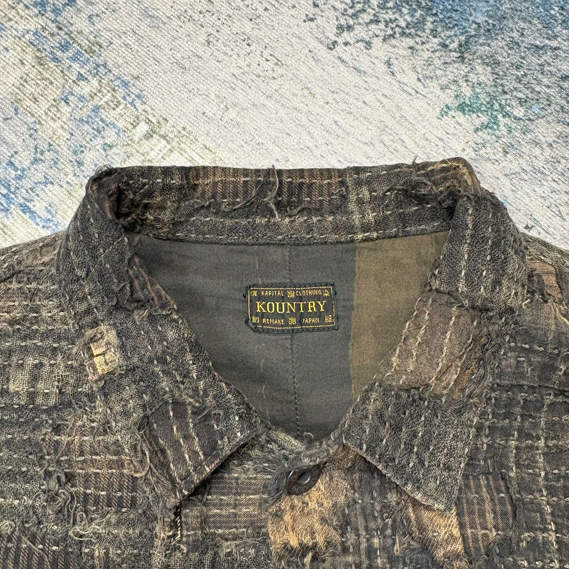 Kapital KAPITAL 25SS BORO Denim Jacket Size US XXL / EU 58 / 5 - 2 Thumbnail