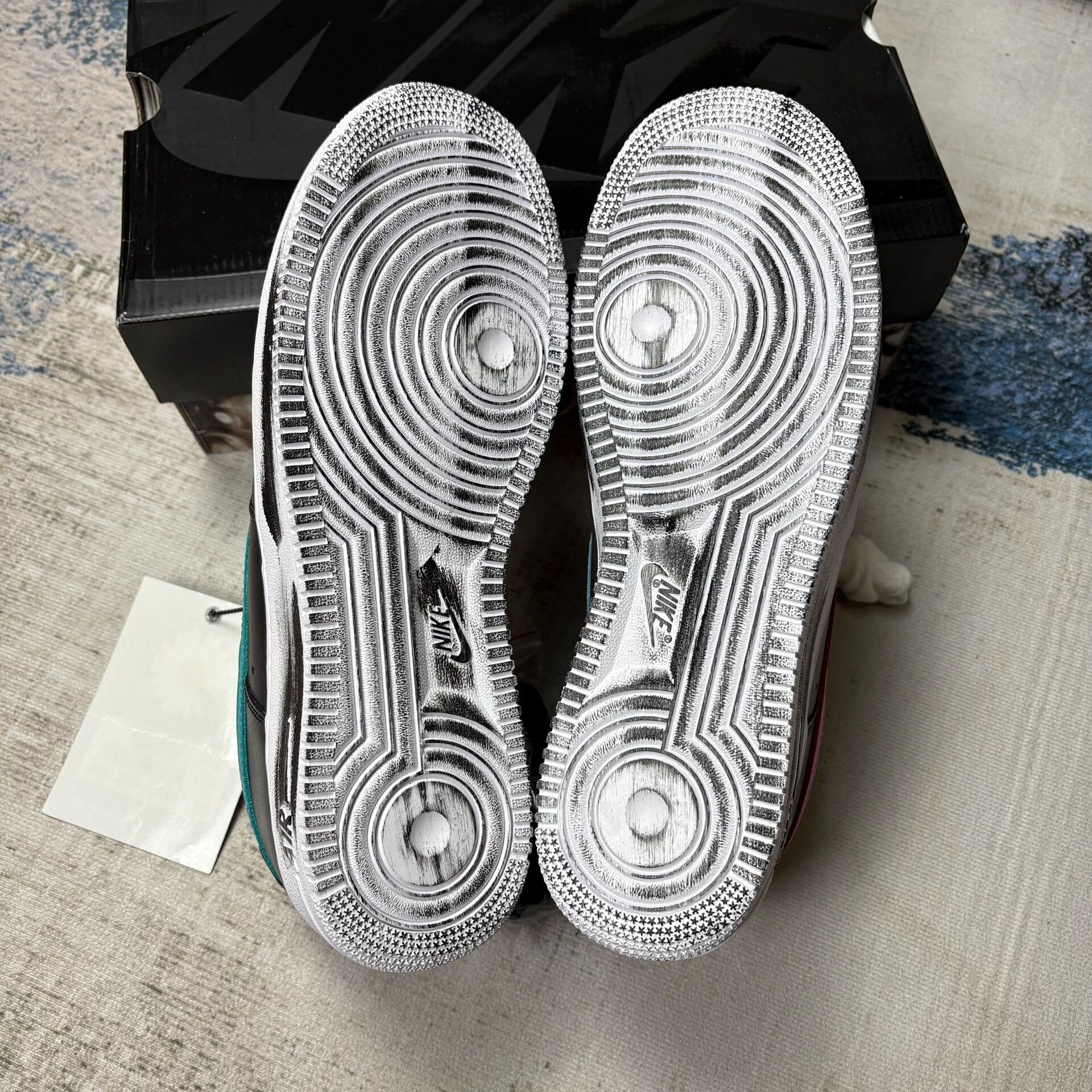 peaceminusone Peaceminusone x Nike Air Force 1 Para-Noise 3.0 Size US 11 / EU 44 - 7 Thumbnail