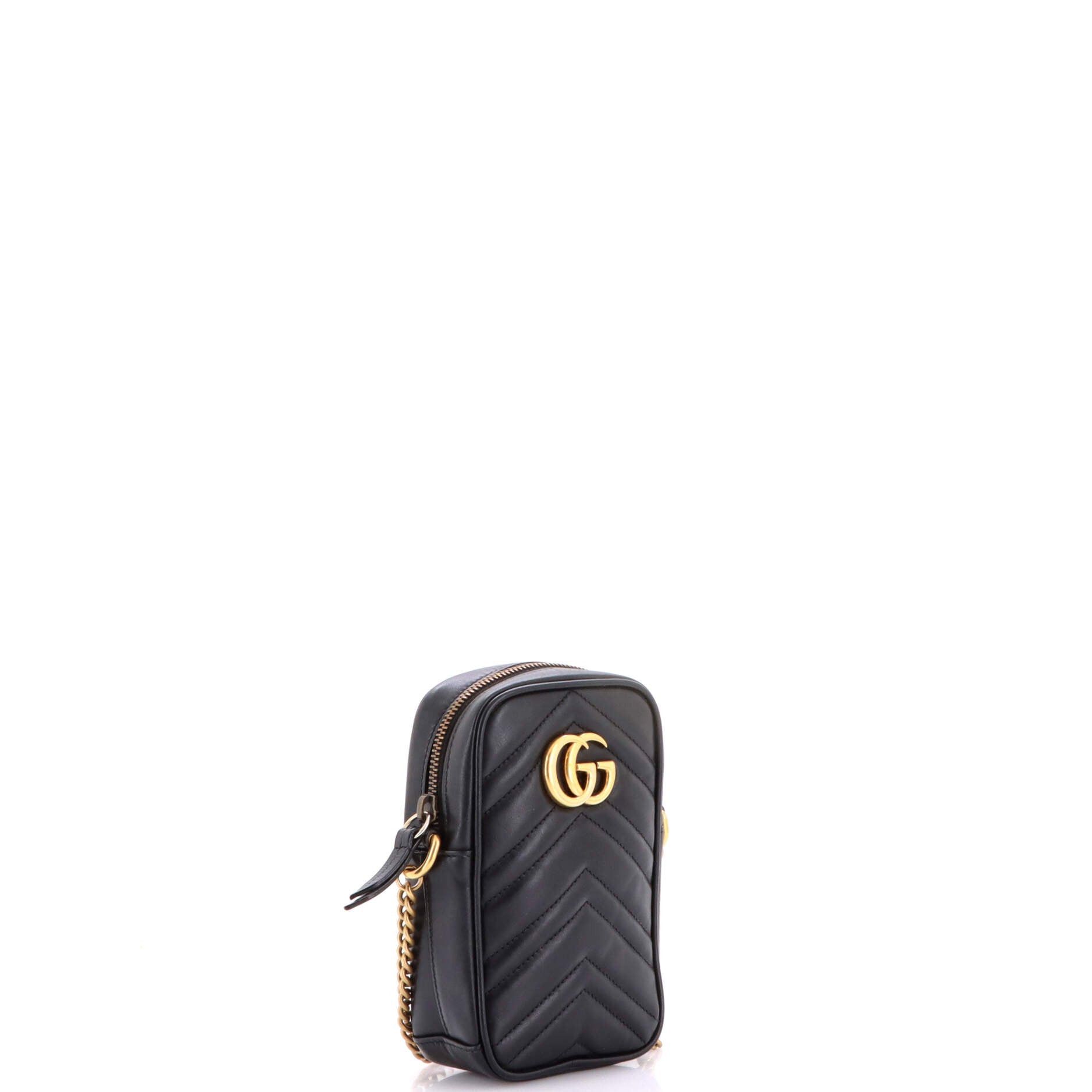 Gucci GG Marmont Vertical Phone Crossbody Bag Size ONE SIZE - 2 Thumbnail