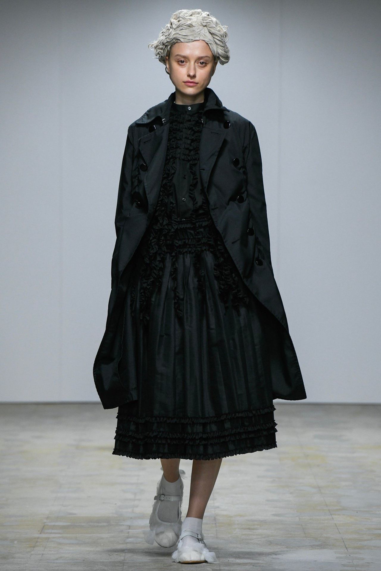 Comme des Garcons Comme des Garçons Lace Pleated Skirt Size 36" / US 14 / IT 50 - 8 Thumbnail