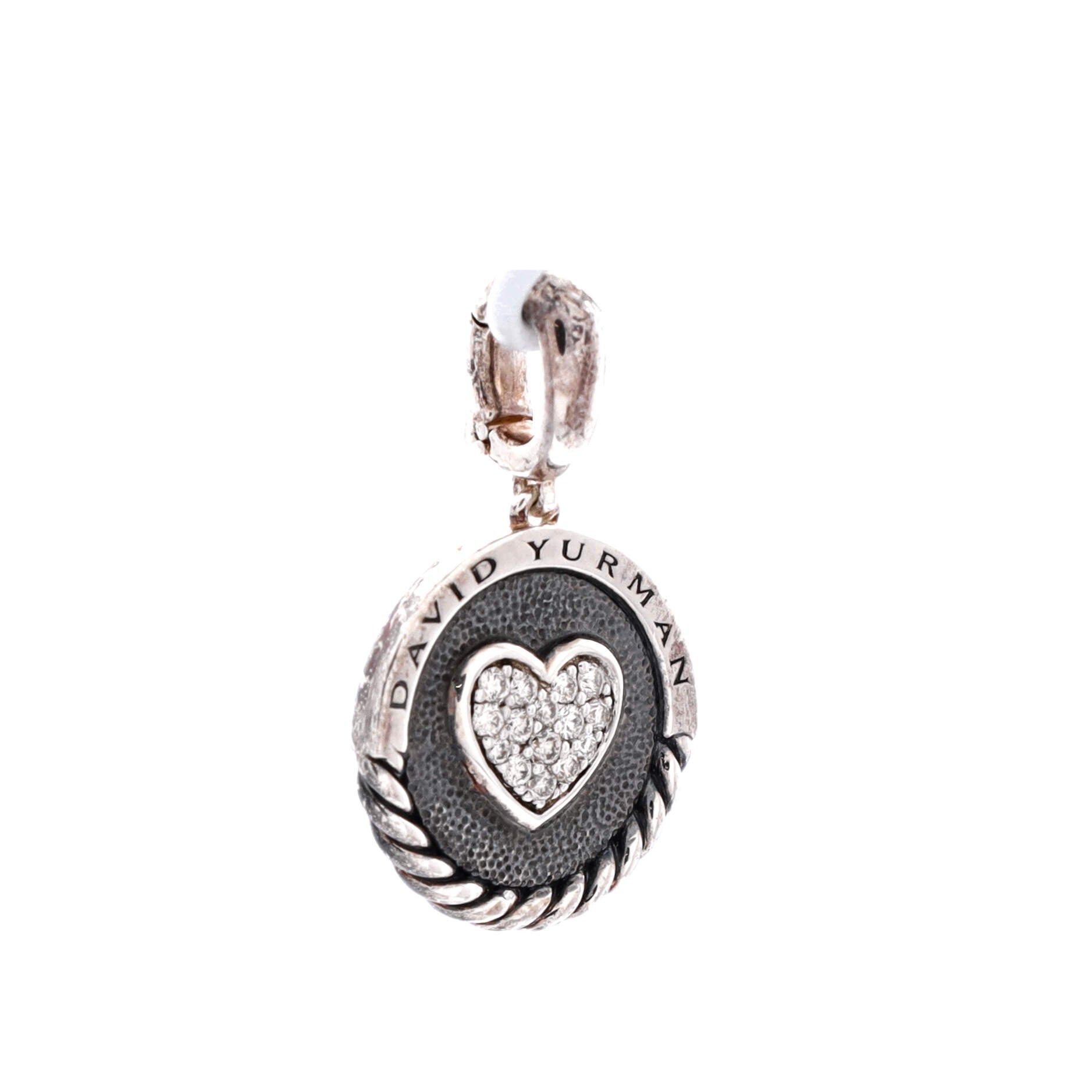 David Yurman Heart Circle Pendant Size ONE SIZE - 2 Thumbnail