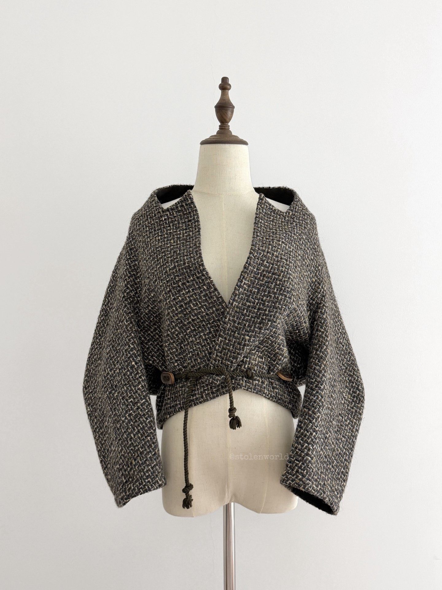 Y's Yohji Yamamoto Y's Pointed Collar Wool Coat Size M / US 6-8 / IT 42-44 - 3 Thumbnail