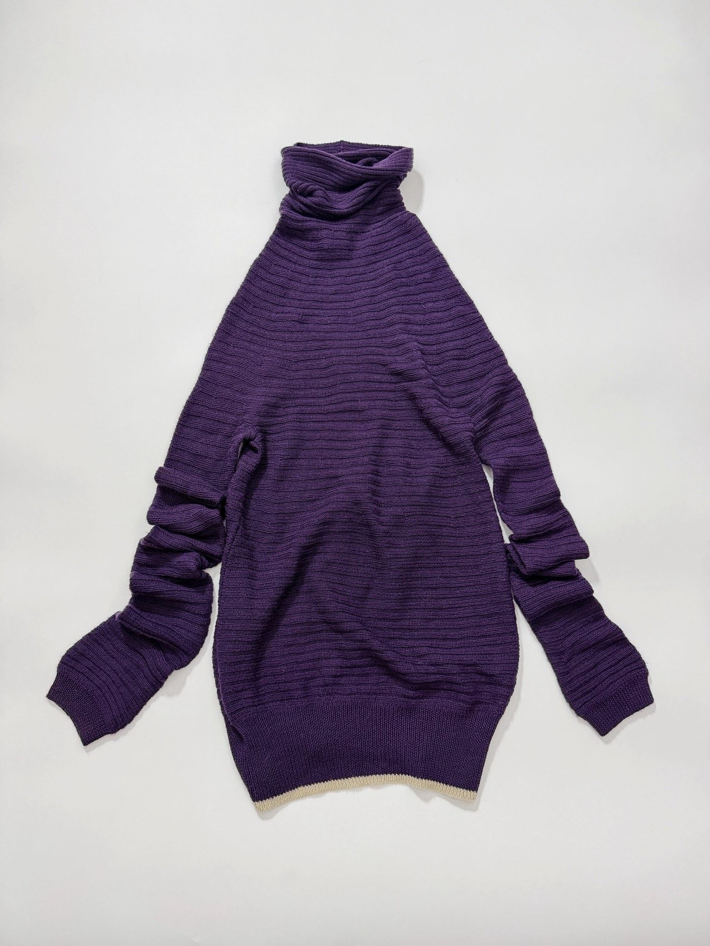 Y's Yohji Yamamoto Y's Purple Knit Top Size M / US 6-8 / IT 42-44 - 8 Thumbnail