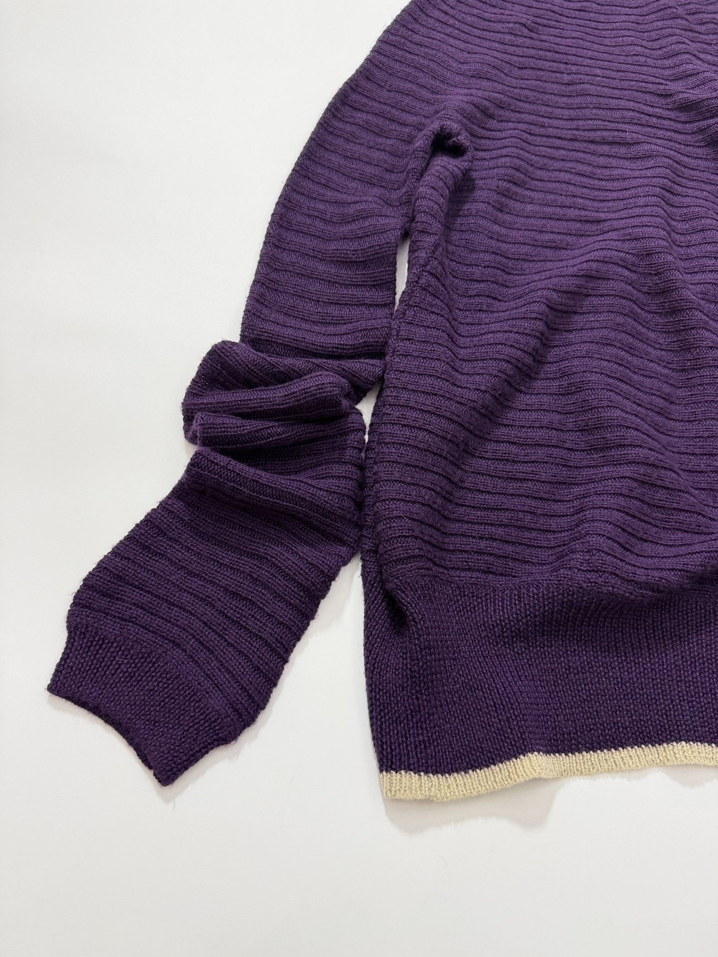 Y's Yohji Yamamoto Y's Purple Knit Top Size M / US 6-8 / IT 42-44 - 9 Thumbnail
