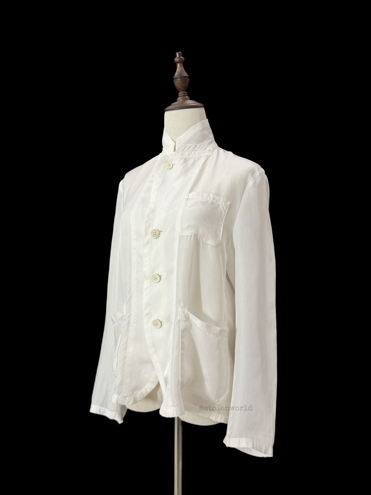 Comme des Garcons Comme des Garçons Cupro Blazer Size M / US 6-8 / IT 42-44 - 8 Thumbnail
