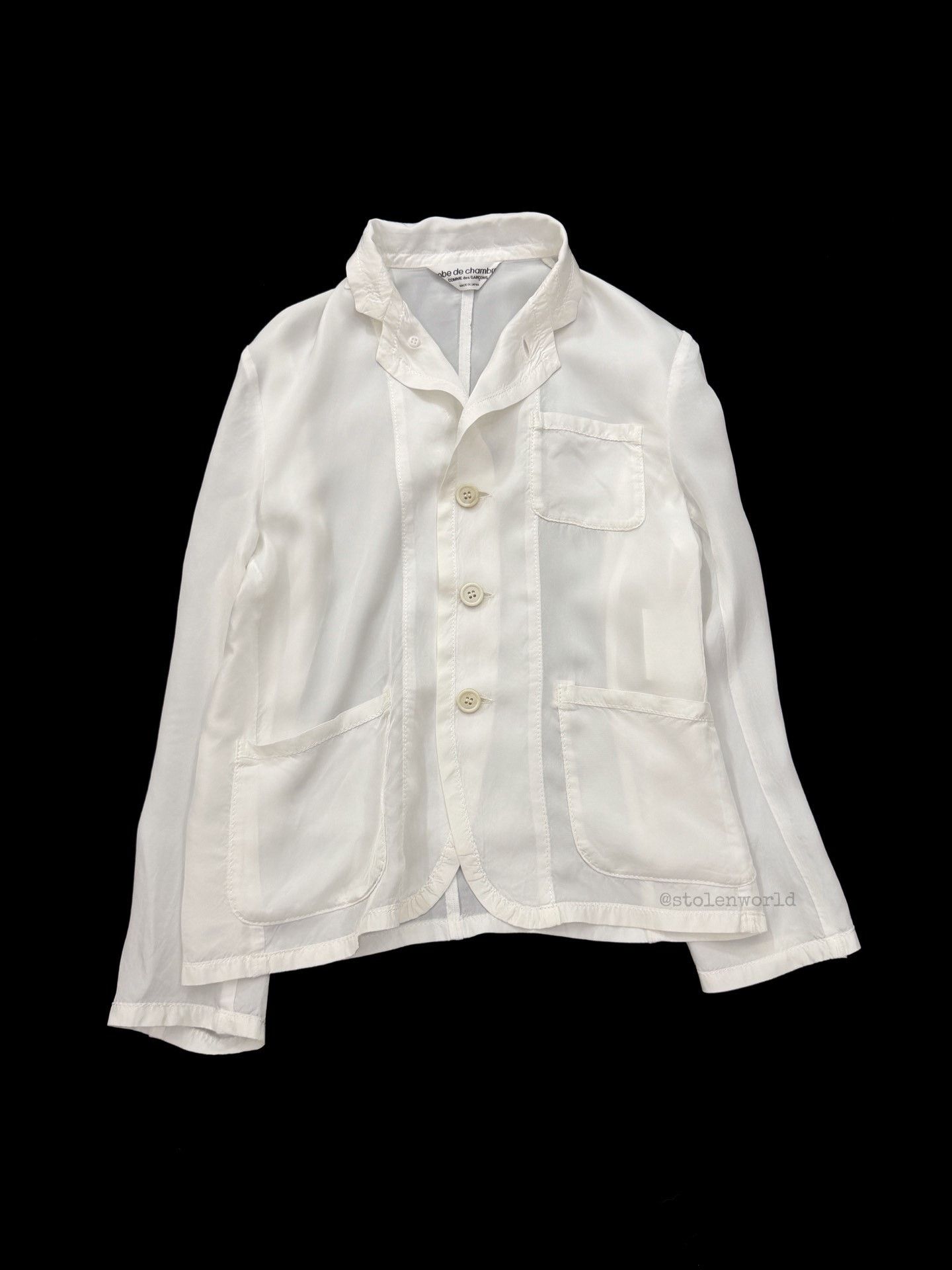 Comme des Garcons Comme des Garçons Cupro Blazer Size M / US 6-8 / IT 42-44 - 3 Thumbnail
