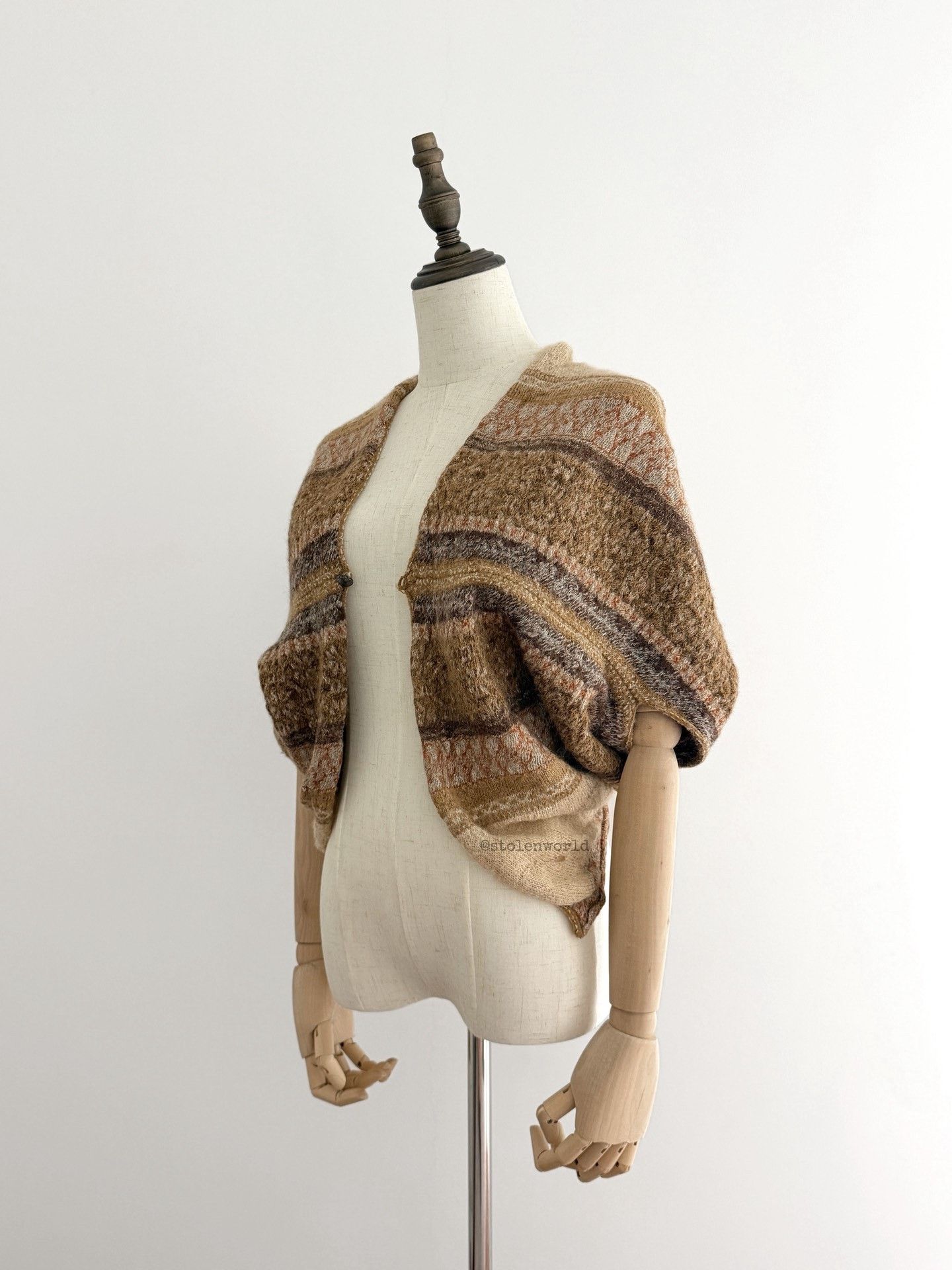 Kapital Kapital Alpaca Blend Cape Coat Size M / US 6-8 / IT 42-44 - 6 Thumbnail