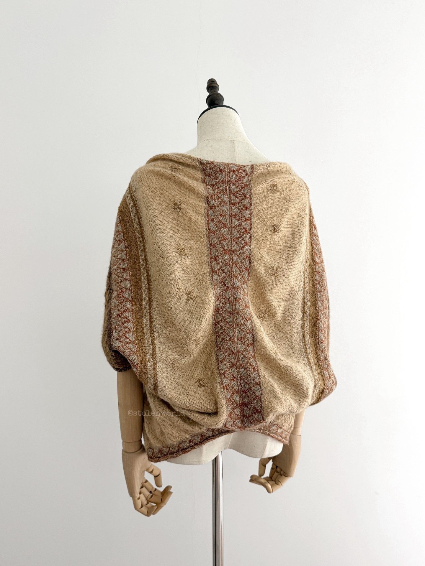 Kapital Kapital Alpaca Blend Cape Coat Size M / US 6-8 / IT 42-44 - 4 Thumbnail