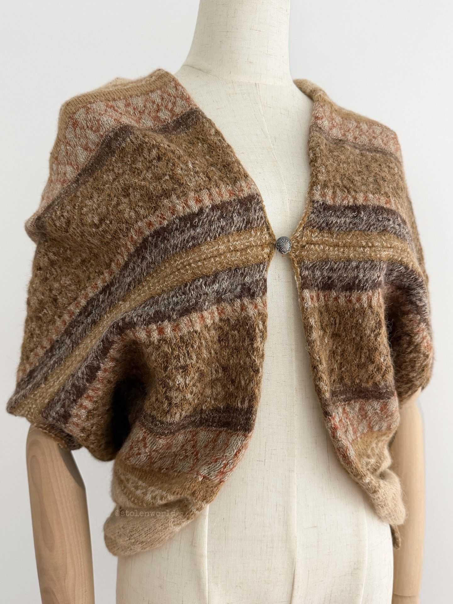 Kapital Kapital Alpaca Blend Cape Coat Size M / US 6-8 / IT 42-44 - 2 Thumbnail